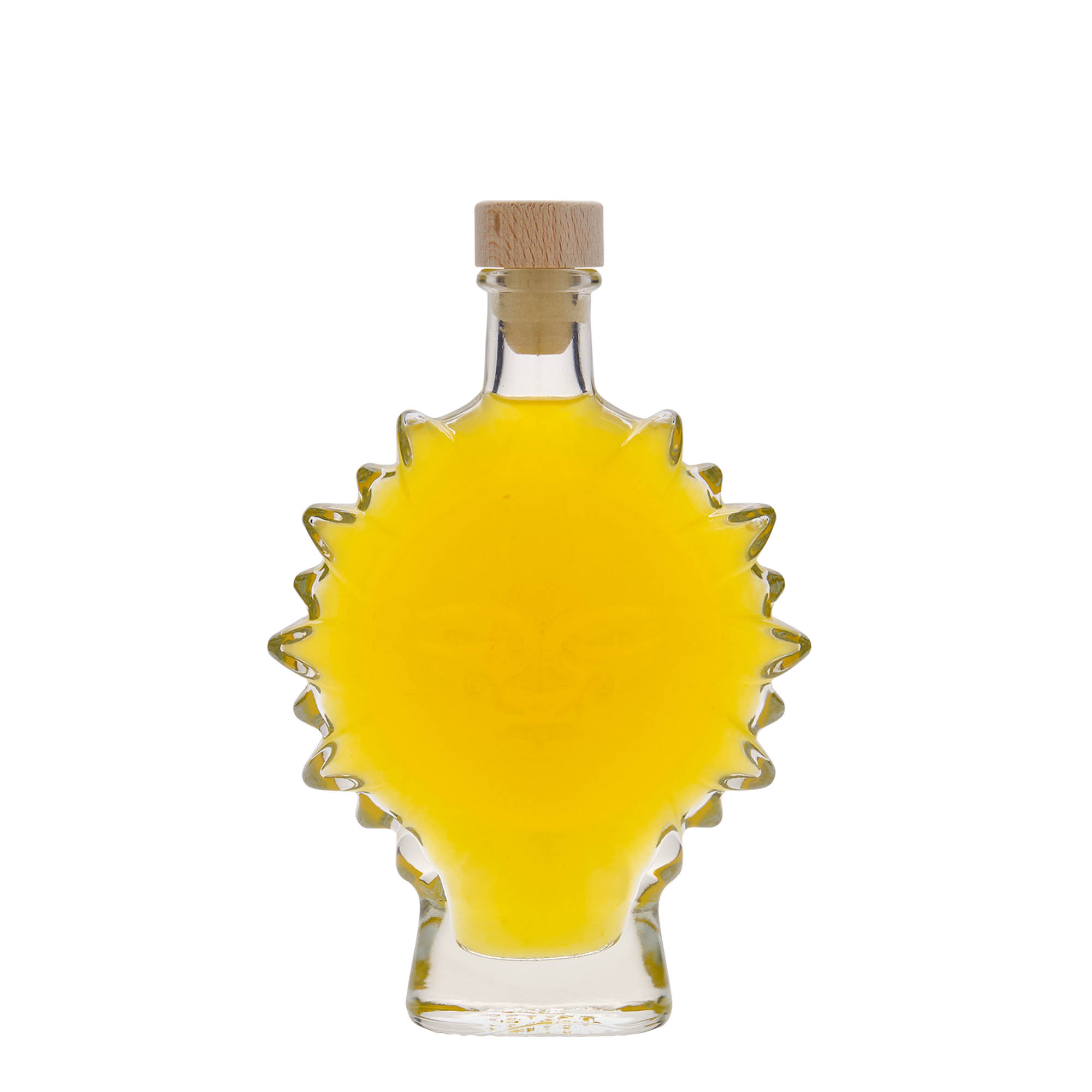 200 ml glazen fles 'Zon', opening: kurk 200 ml glazen fles 'Zon', opening: kurk