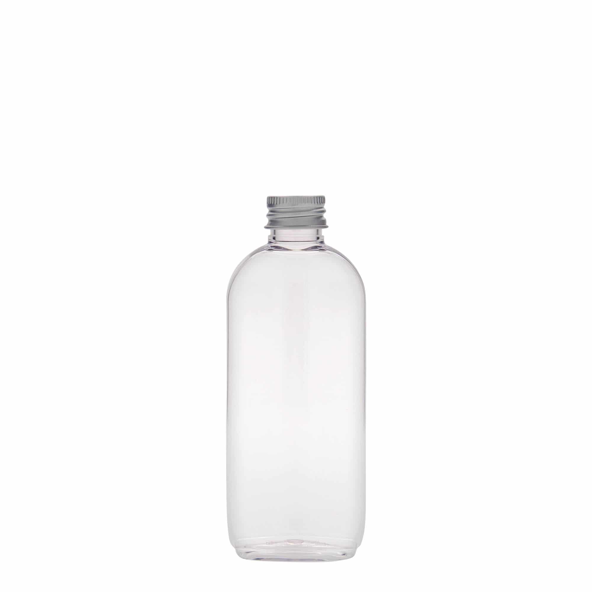 Petfles 'Iris', 100 ml, ovaal, kunststof, monding: GPI 20/410 Petfles 'Iris', 100 ml, ovaal, kunststof, monding: GPI 20/410