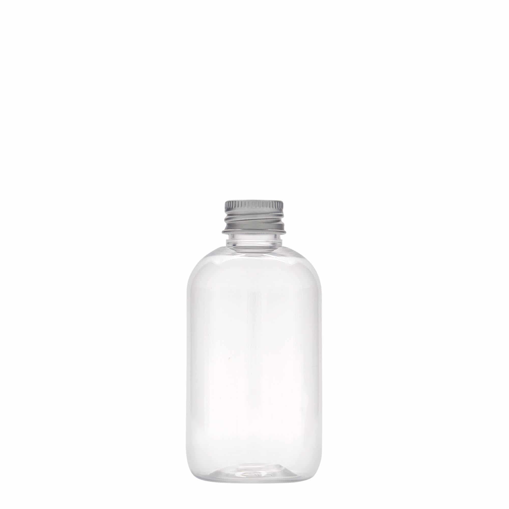 Petfles 'Boston', 100 ml, kunststof, monding: GPI 20/410