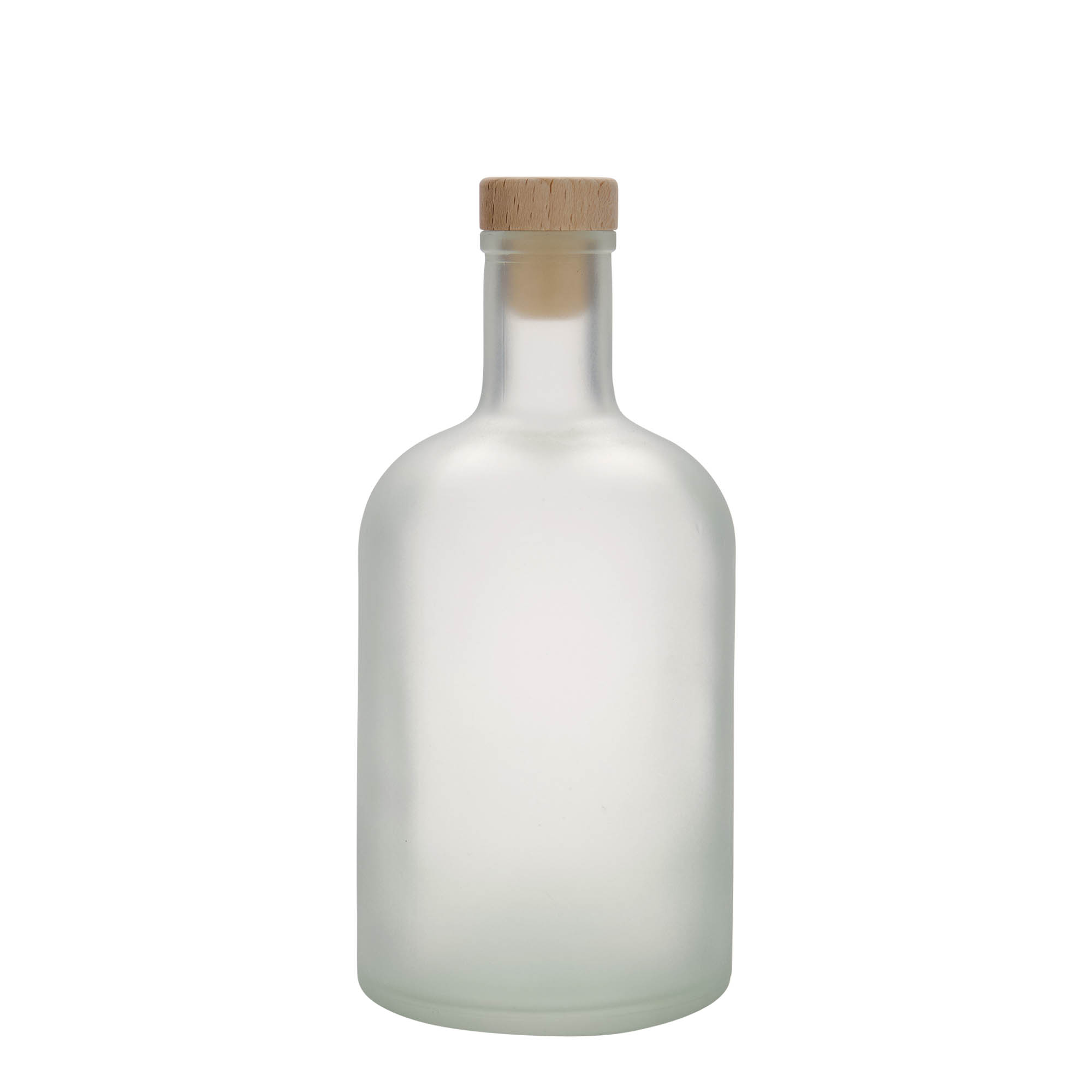 700 ml glazen fles 'Gerardino', geijsd, opening: kurk
