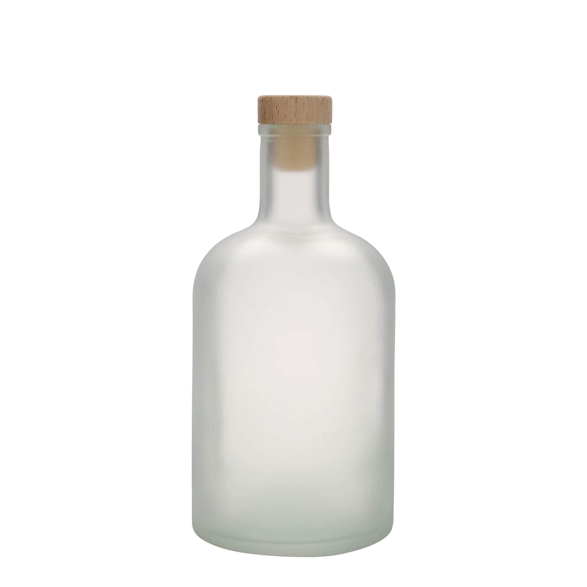 700 ml glazen fles 'Gerardino', geijsd, opening: kurk
