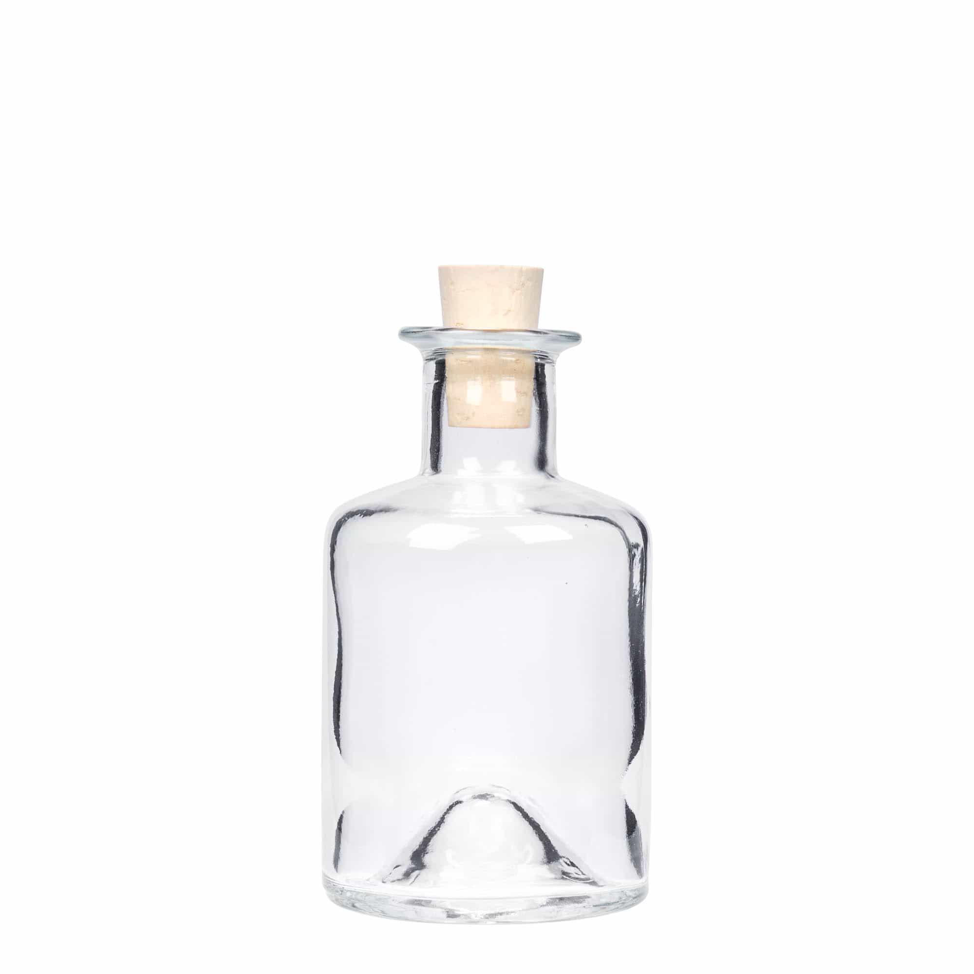200 ml glazen fles apotheker, opening: kurk