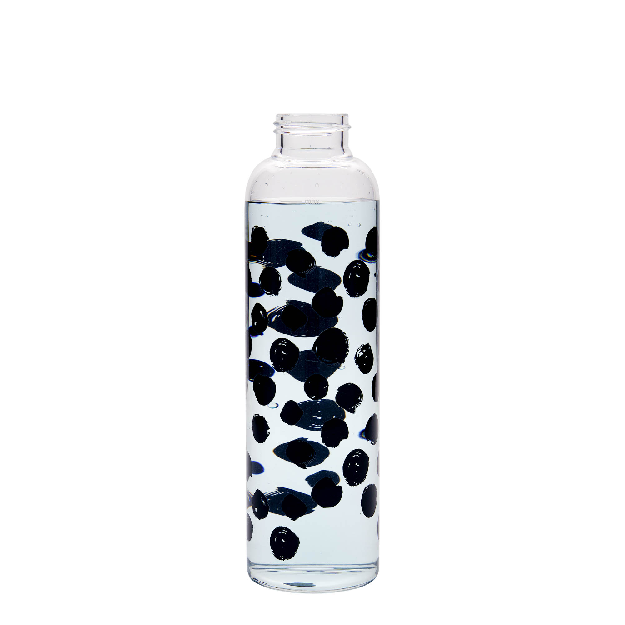 500 ml drinkfles 'Perseus - Zwarte stippen', opening: schroefdop 500 ml drinkfles 'Perseus - Zwarte stippen', opening: schroefdop