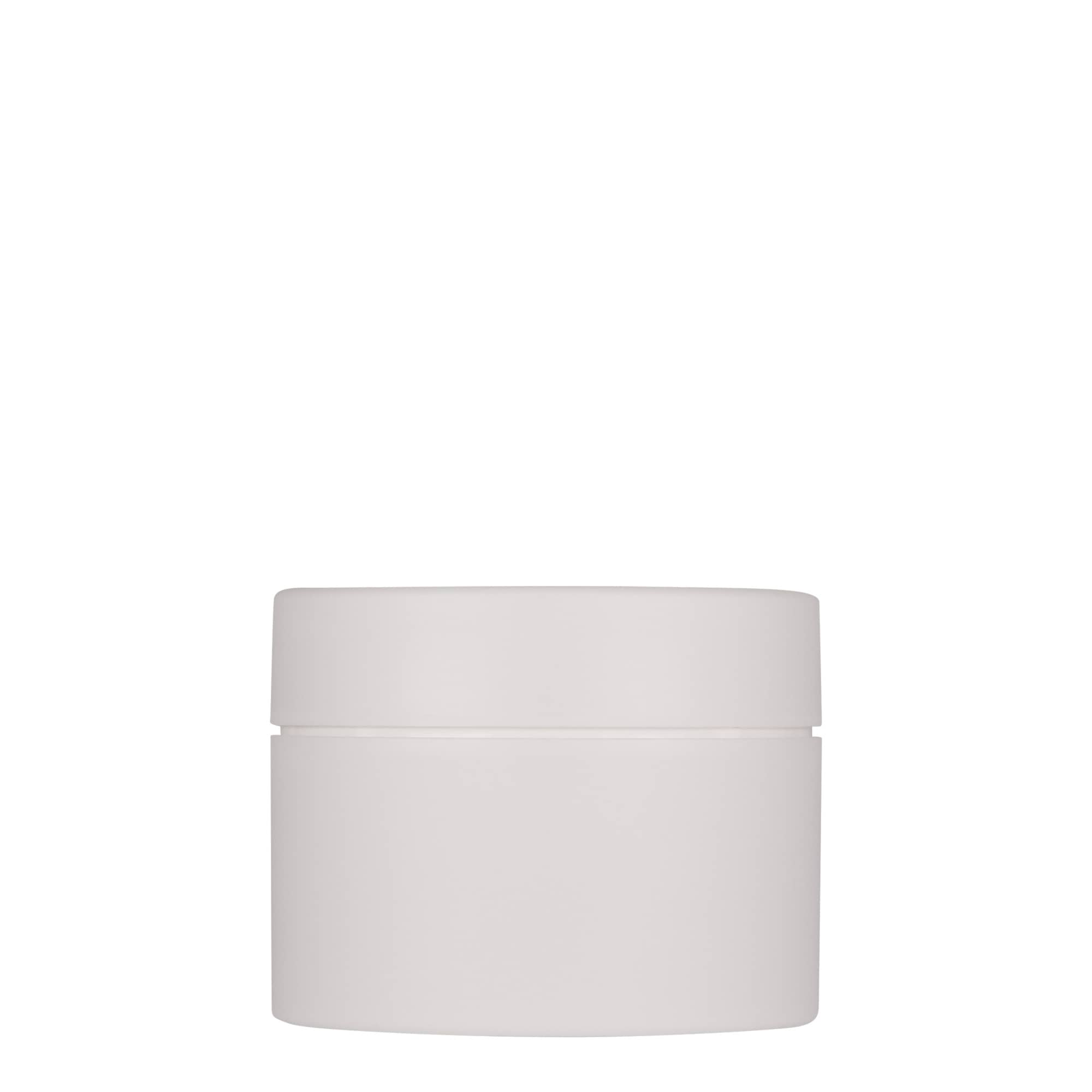 150 ml kunststofpot 'Antonella', PP, wit, opening: schroefdop