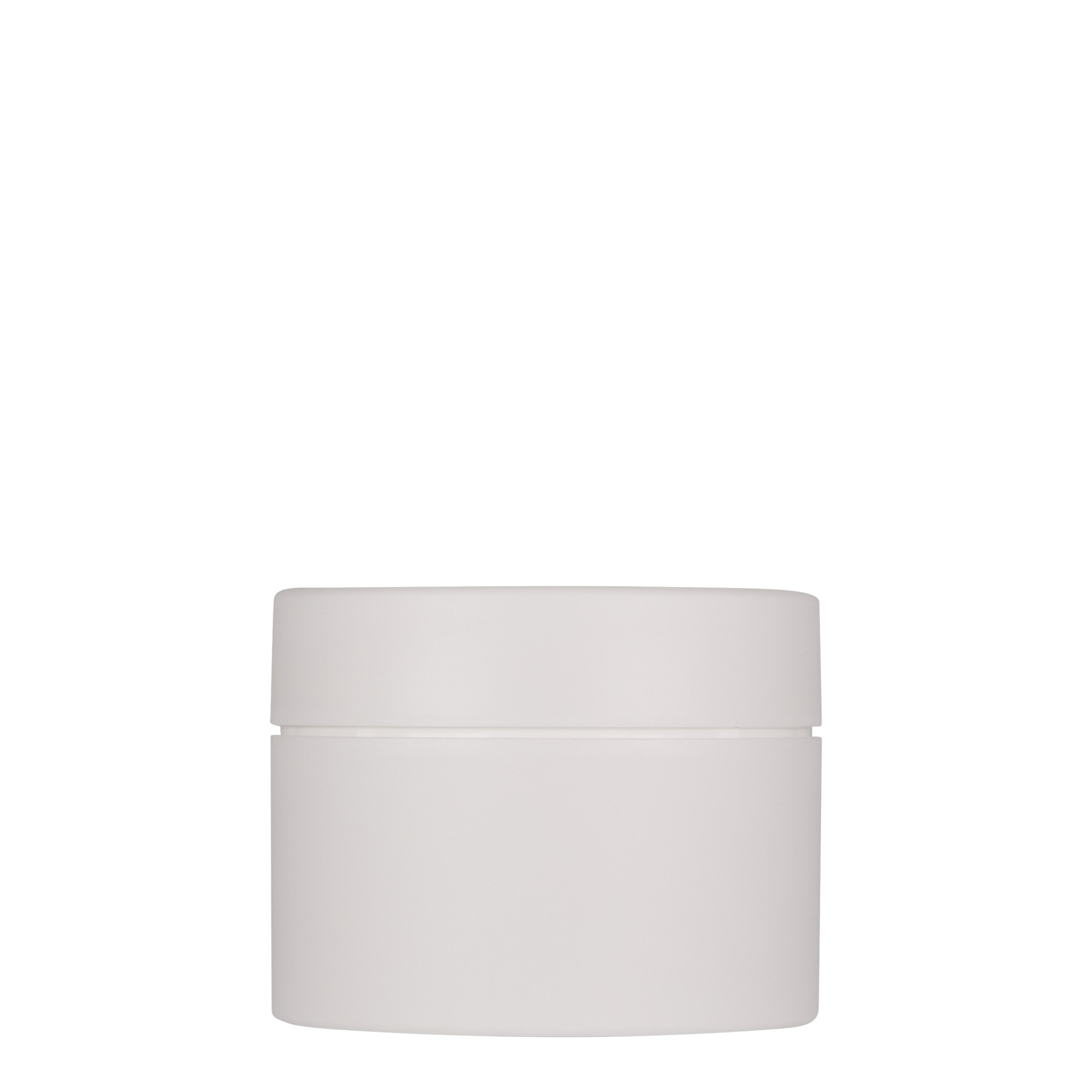 150 ml kunststofpot 'Antonella', PP, wit, opening: schroefdop 150 ml kunststofpot 'Antonella', PP, wit, opening: schroefdop