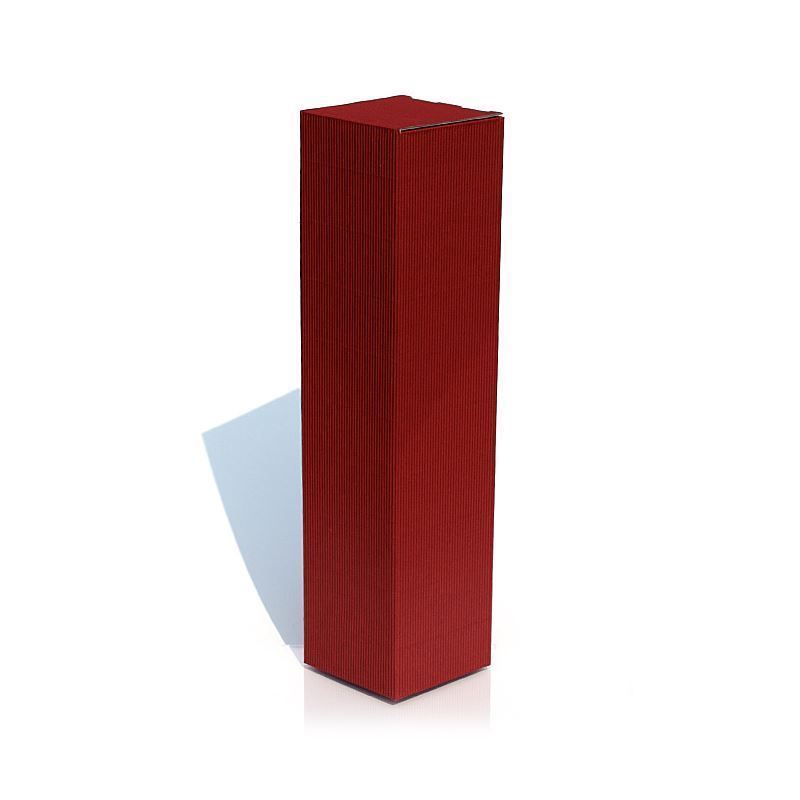 Geschenkdoos 'Golf', vierkant, karton, bordeauxrood