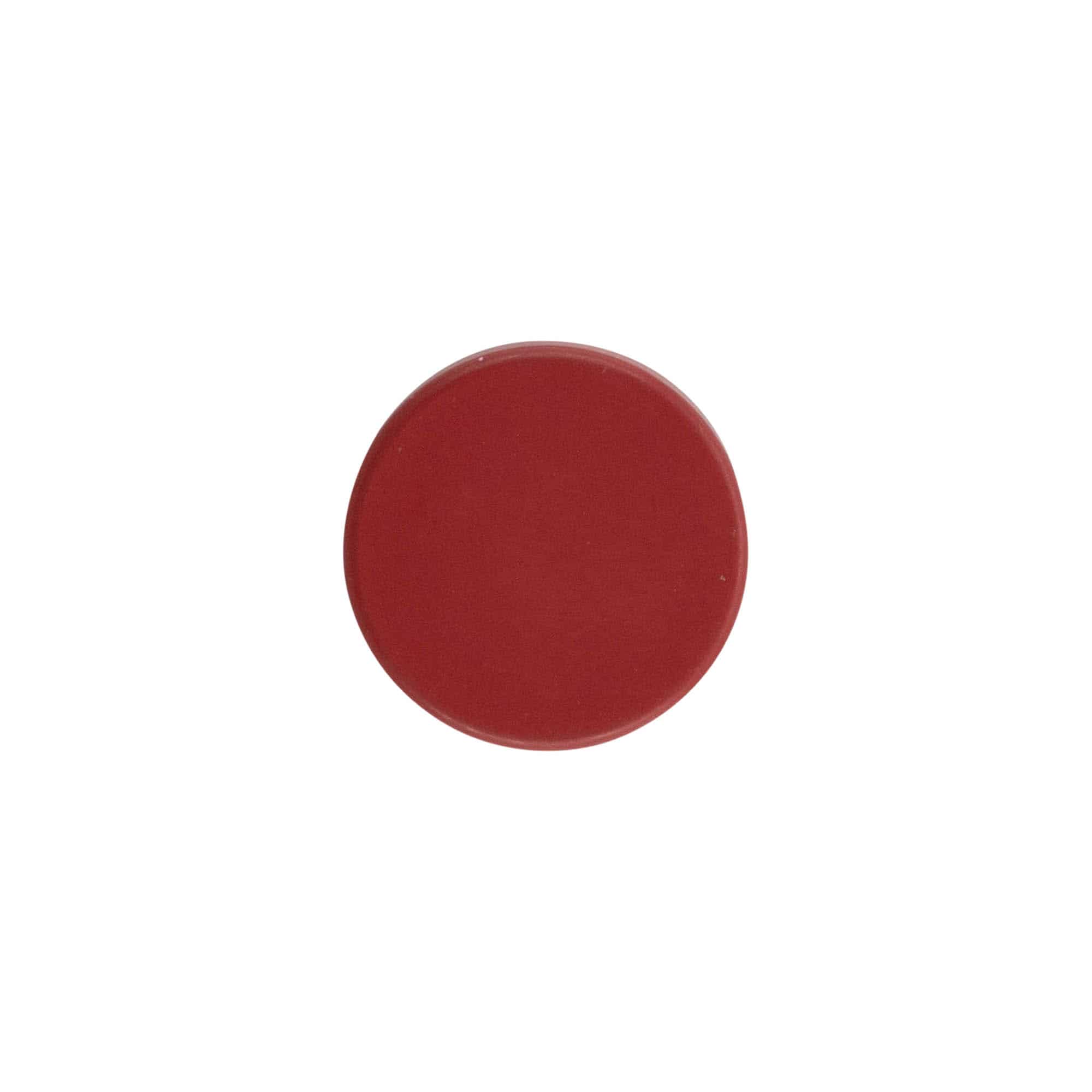 Schroefdop, ABS-kunststof, rood, voor monding: GPI 28/400