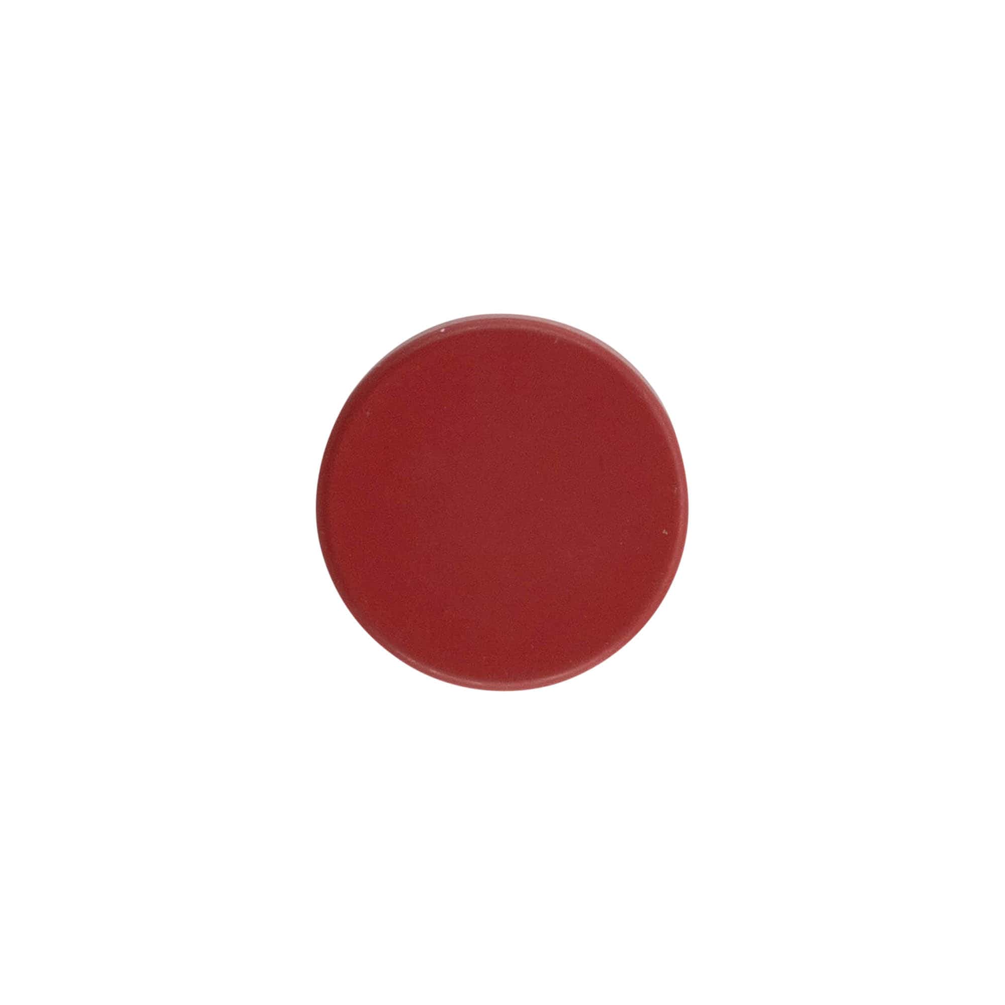 Schroefdop, ABS-kunststof, rood, voor monding: GPI 28/400