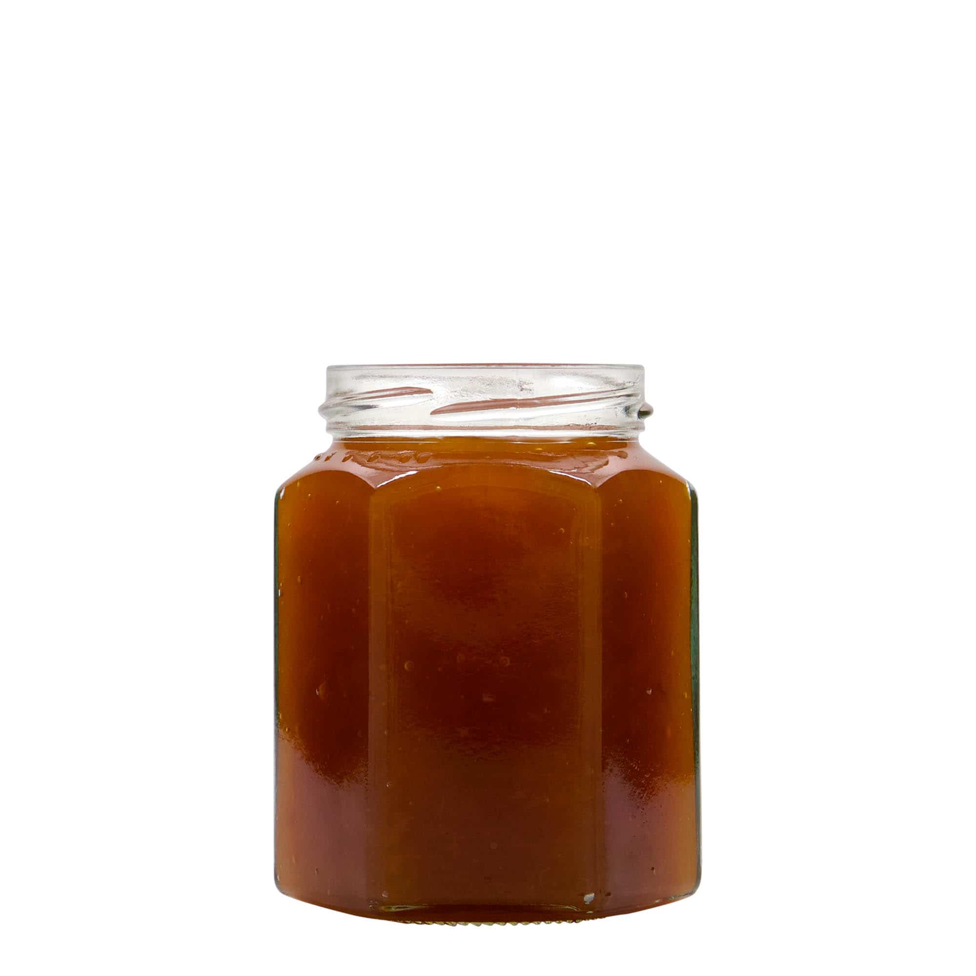 288 ml zeskantglas, opening: twist-off (TO 63)
