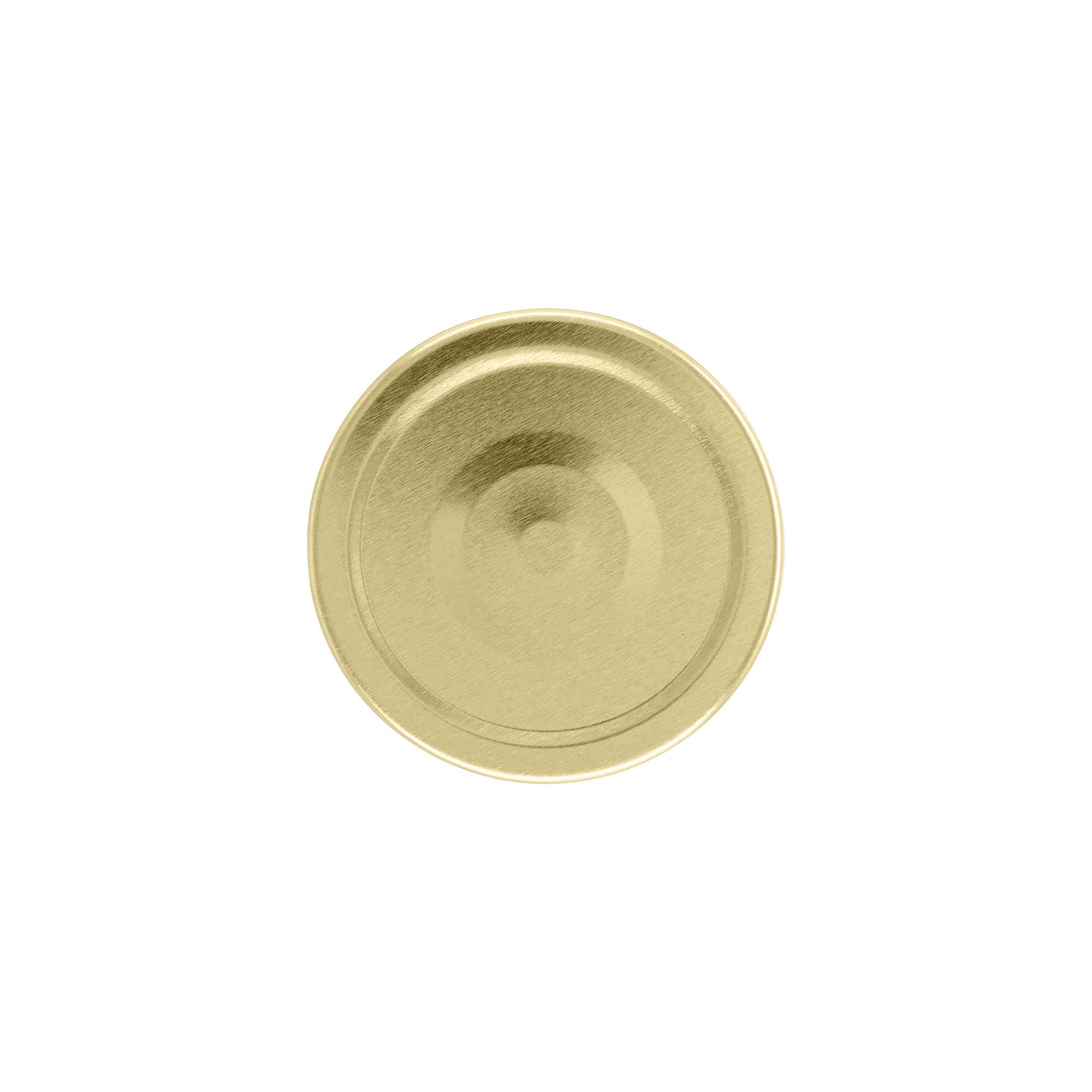 Deep-Twist-Off-sluiting, wit blik, goud, voor monding: Deep-TO 66