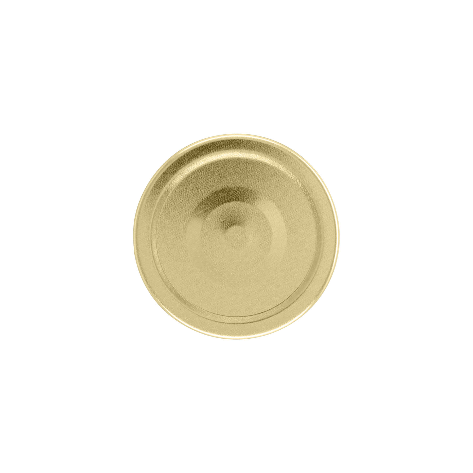Deep-Twist-Off-sluiting, wit blik, goud, voor monding: Deep-TO 66