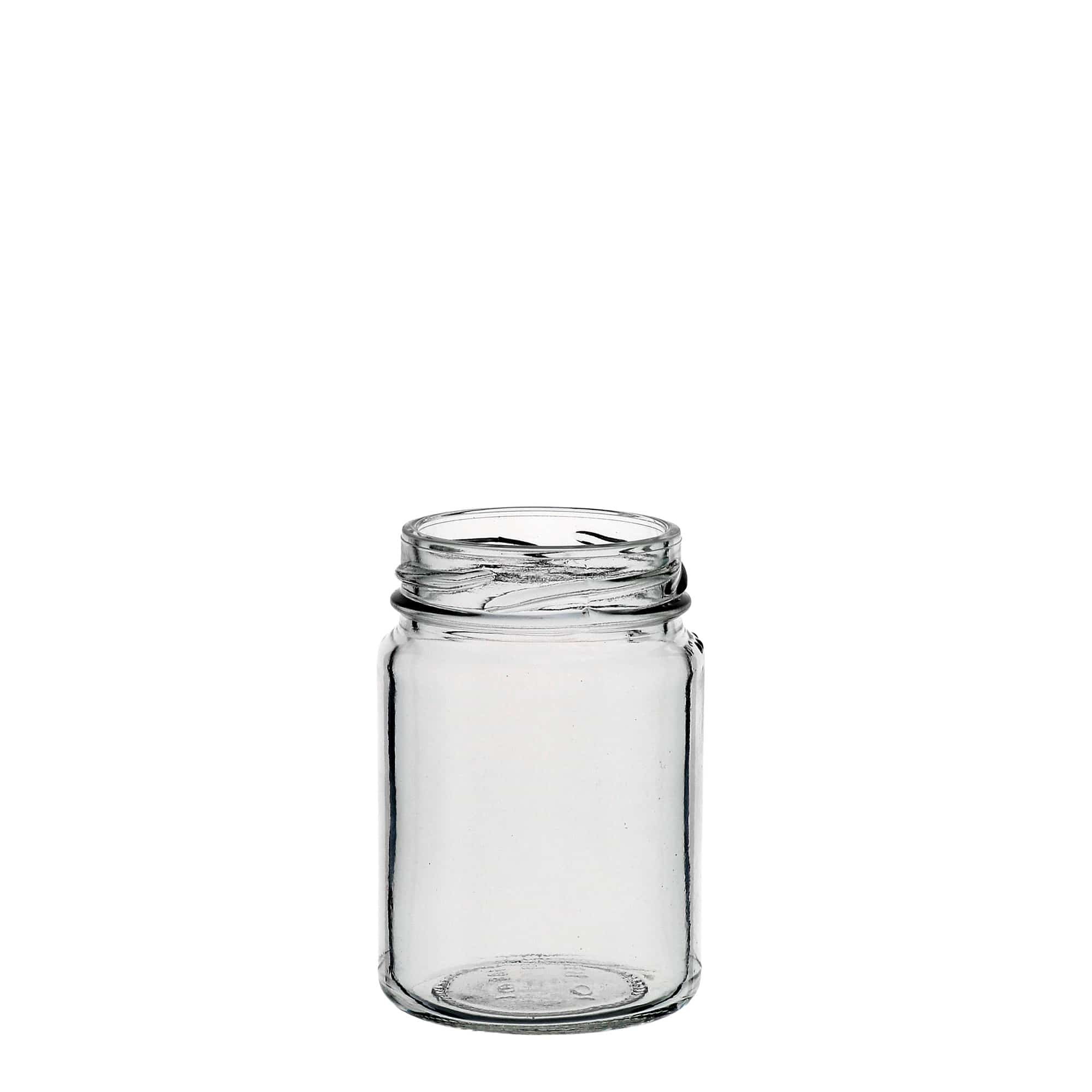 106 ml hoog rondglas, monding: Twist-Off (TO 48)