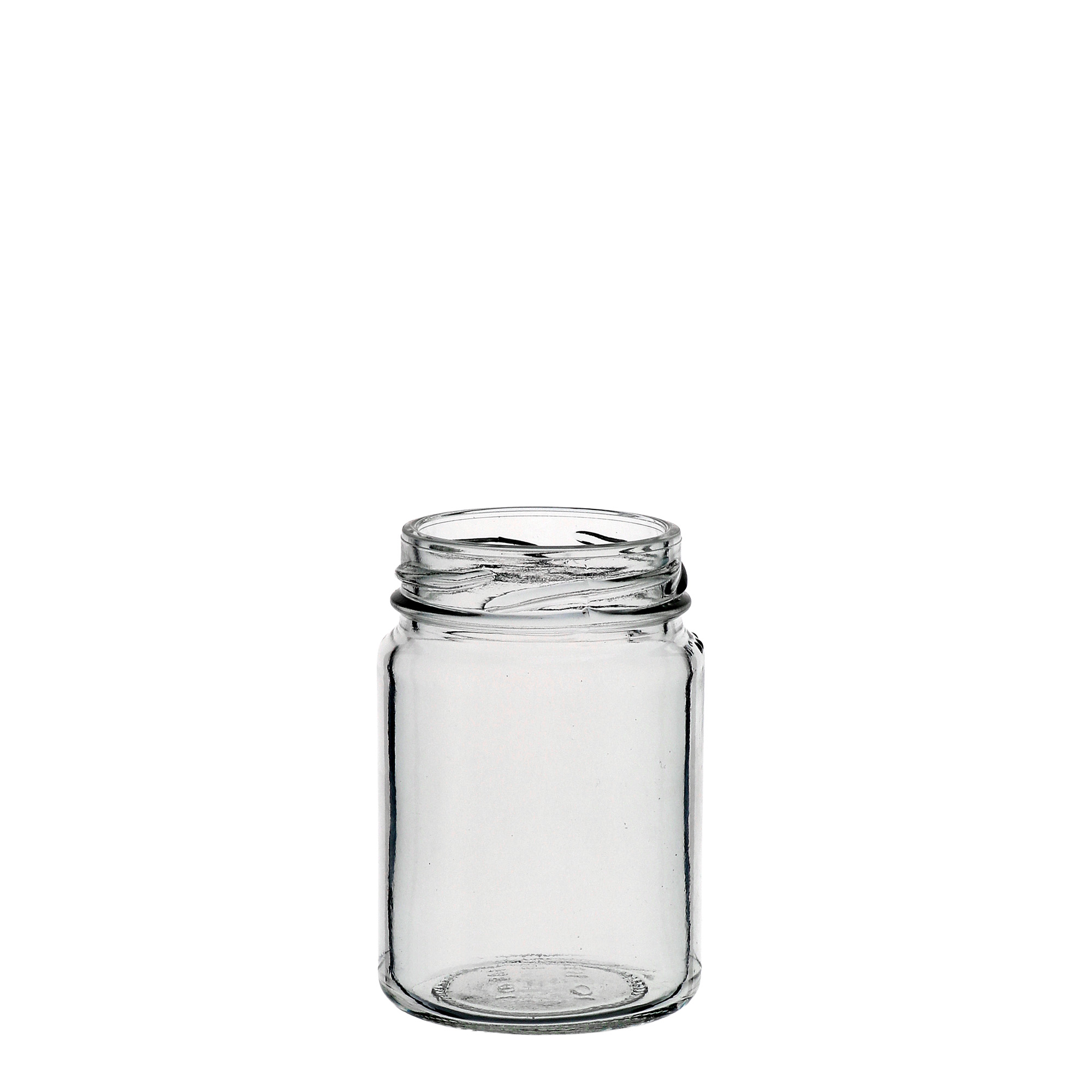 106 ml hoog rondglas, monding: Twist-Off (TO 48)