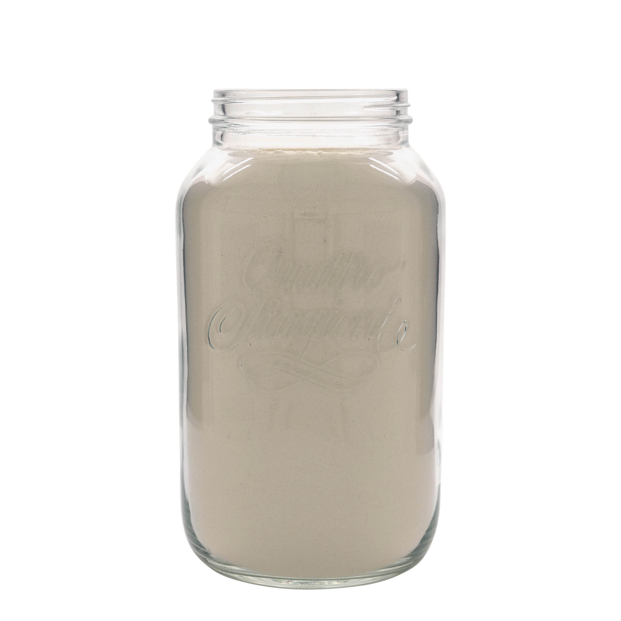 3.800 ml glas 'Quattro Stagioni', opening: schroefdop