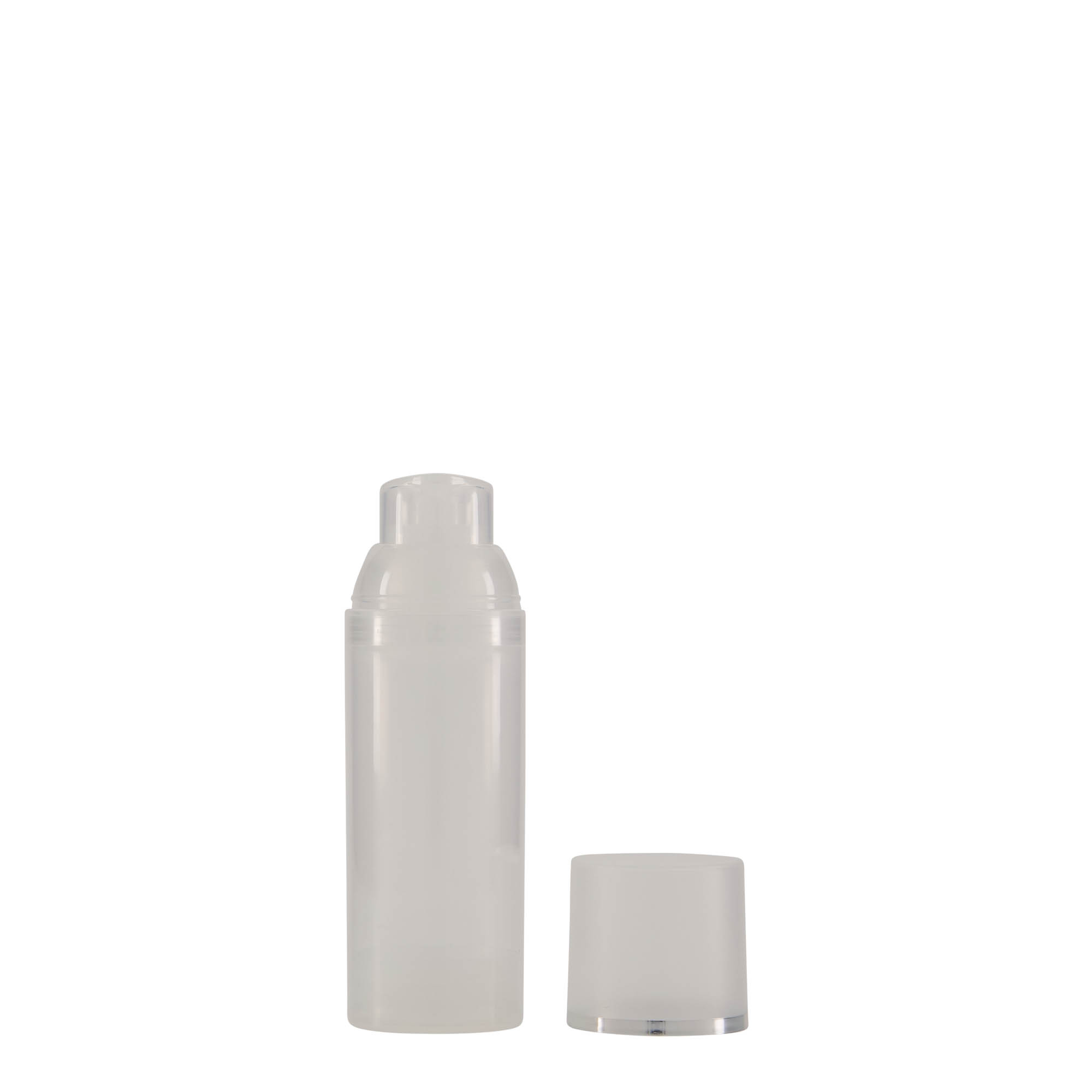 50 ml Airless Dispenser 'Mezzo', PP-kunststof, natuur 50 ml Airless Dispenser 'Mezzo', PP-kunststof, natuur
