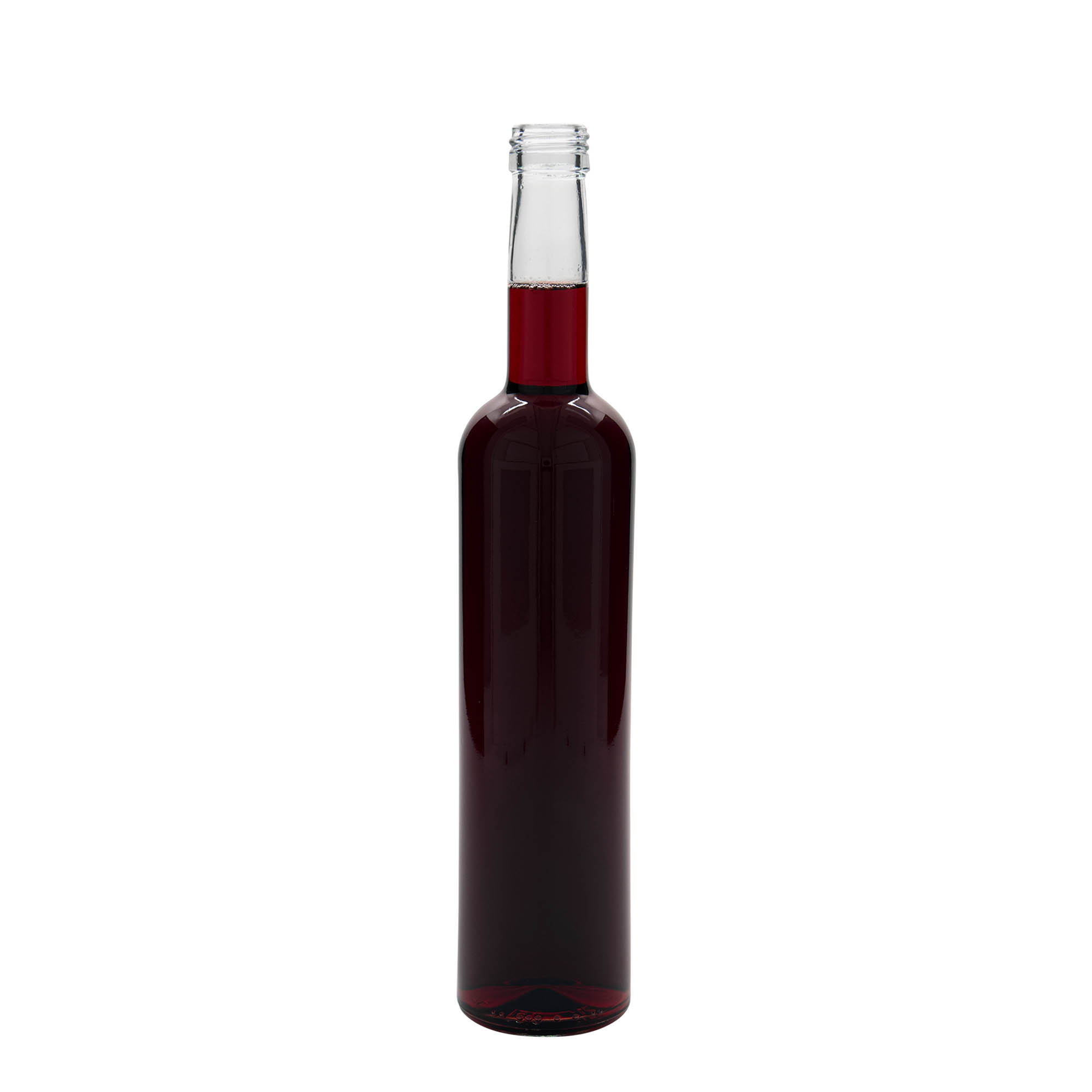 500 ml glazen fles 'Bordeaux', hals: PP 28
