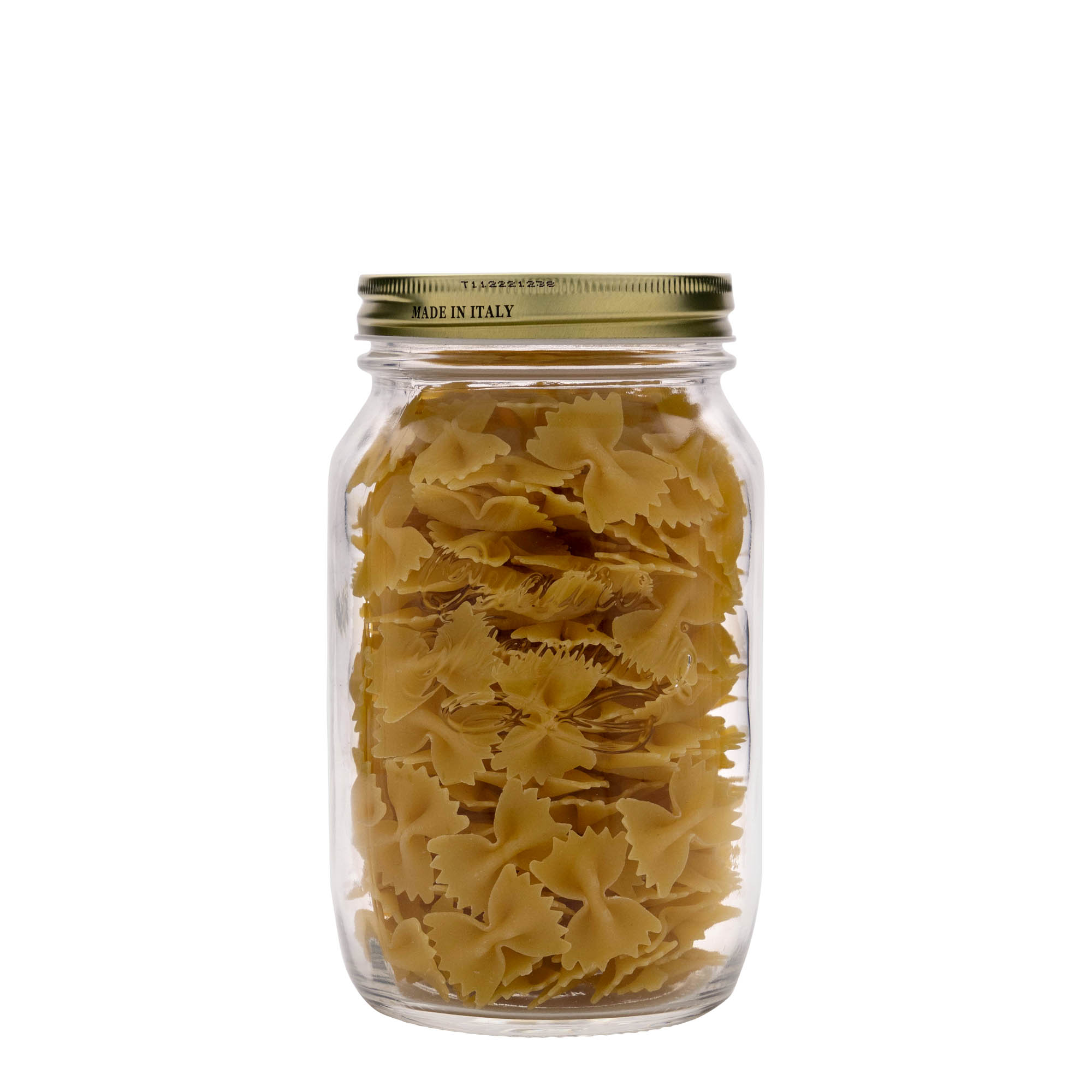1.000 ml glas 'Quattro Stagioni', opening: schroefdop