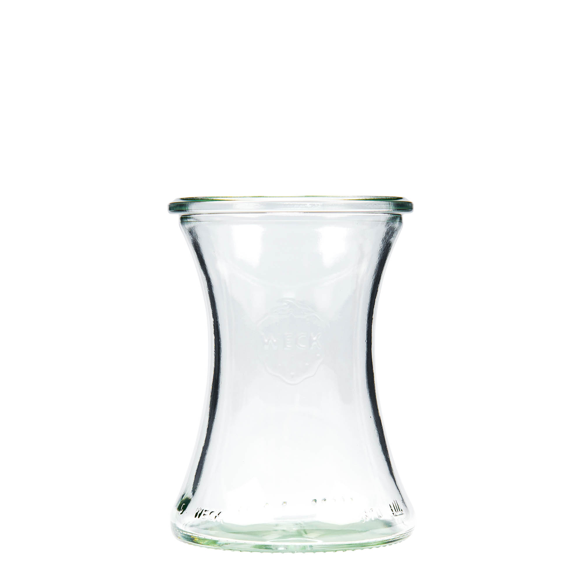 370 ml WECK-delicatessenglas, opening: ronde rand
