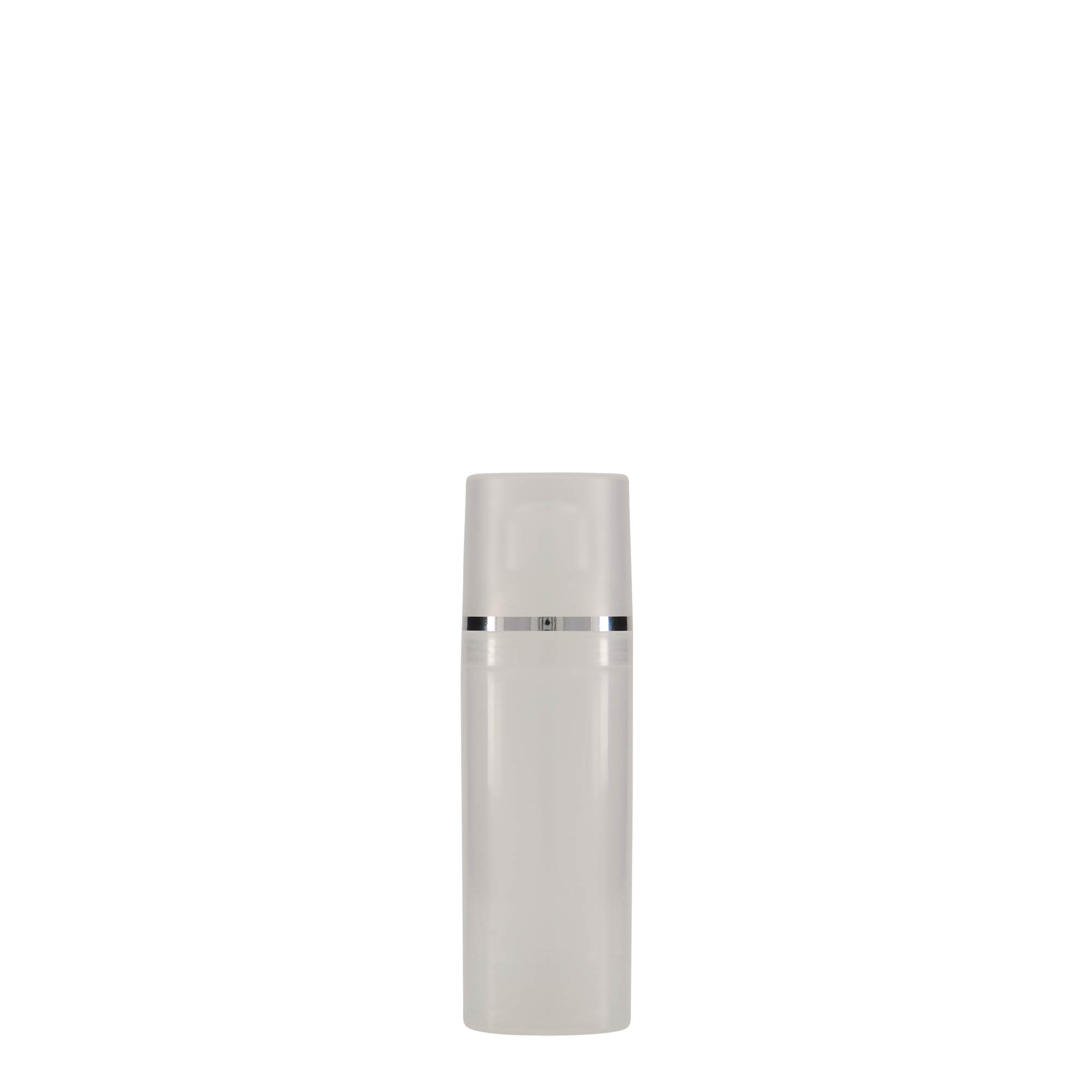50 ml Airless Dispenser 'Mezzo', PP-kunststof, natuur 50 ml Airless Dispenser 'Mezzo', PP-kunststof, natuur