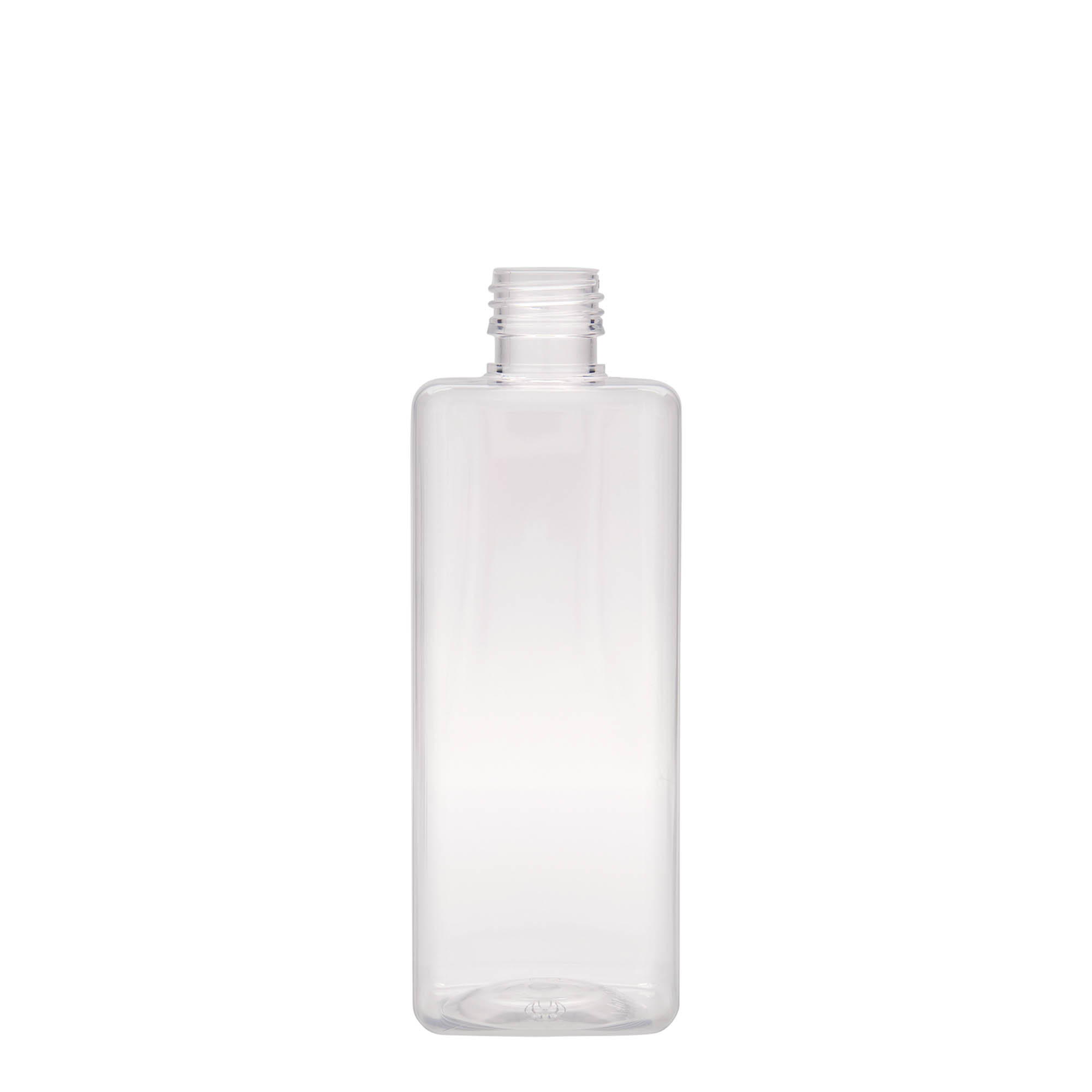 500 ml PET-fles 'Karl', vierkant, kunststof, hals: PP 28