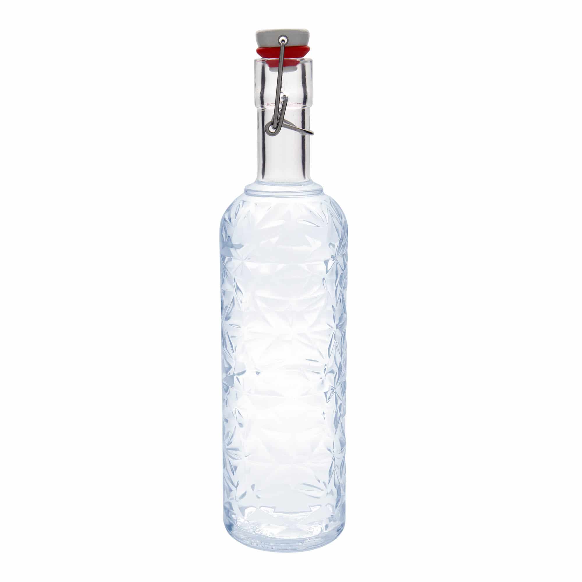 1.000 ml glazen fles 'Oriente', opening: beugelsluiting