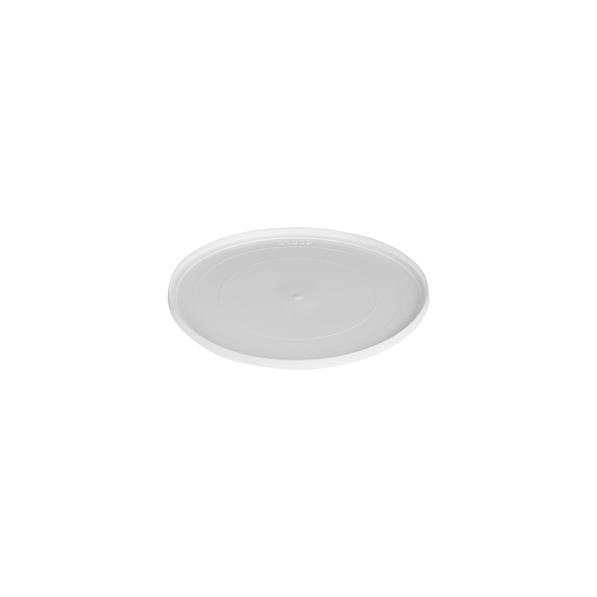 Afdekring voor 150 ml 'Bianca', PP-kunststof, wit