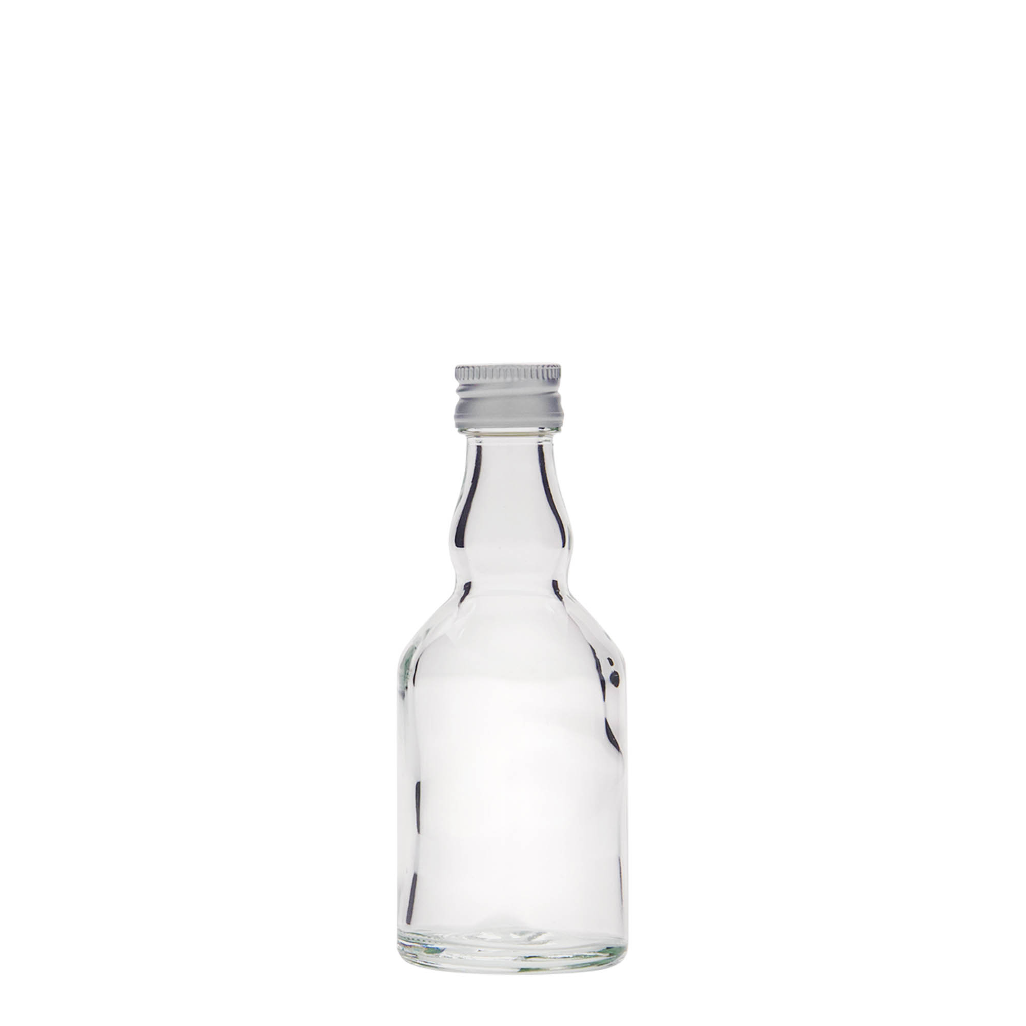 50 ml glazen fles 'Georgio', opening: PP 18 50 ml glazen fles 'Georgio', opening: PP 18