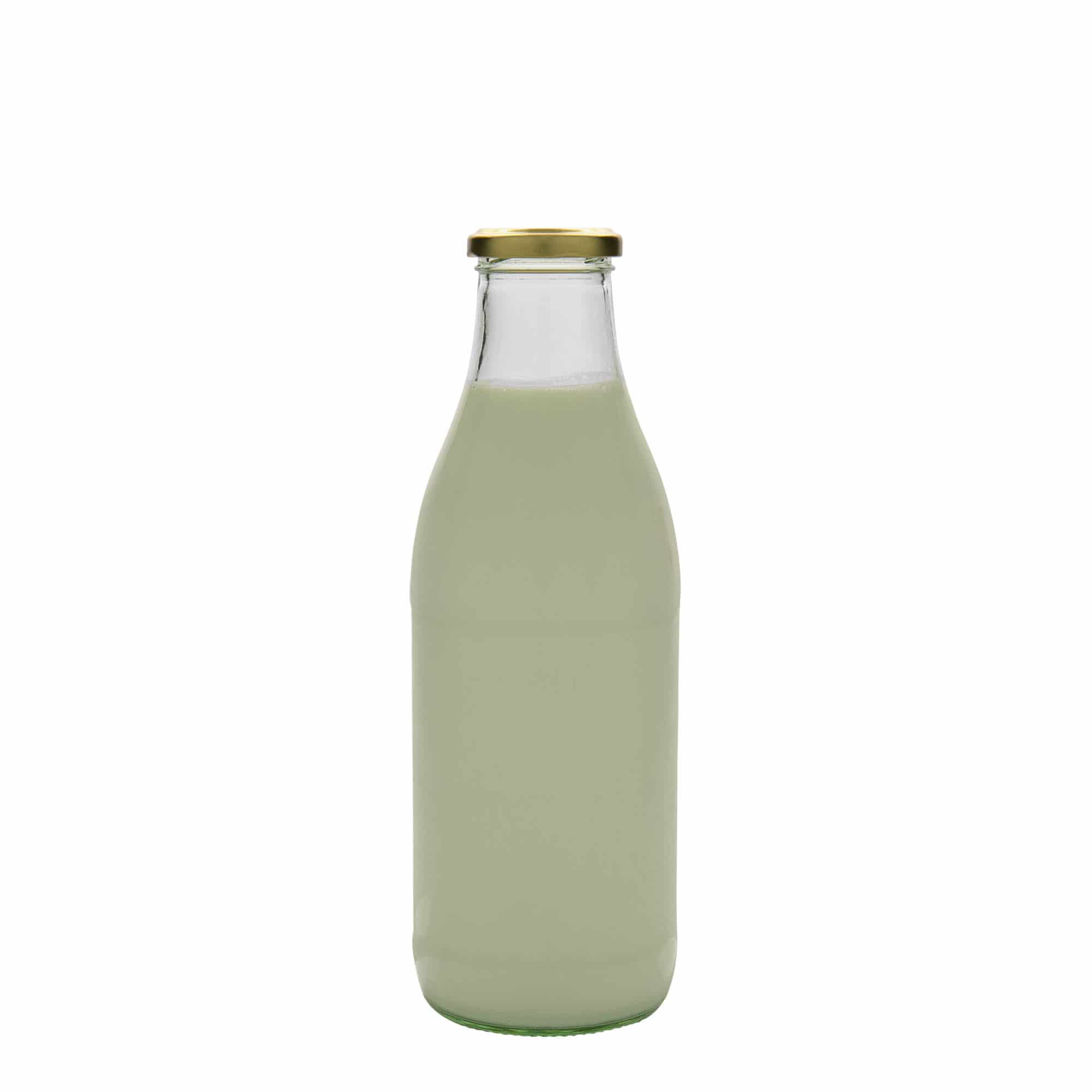 Fles met brede hals Lorenzo, 1000 ml, monding: twist-off (TO 48)