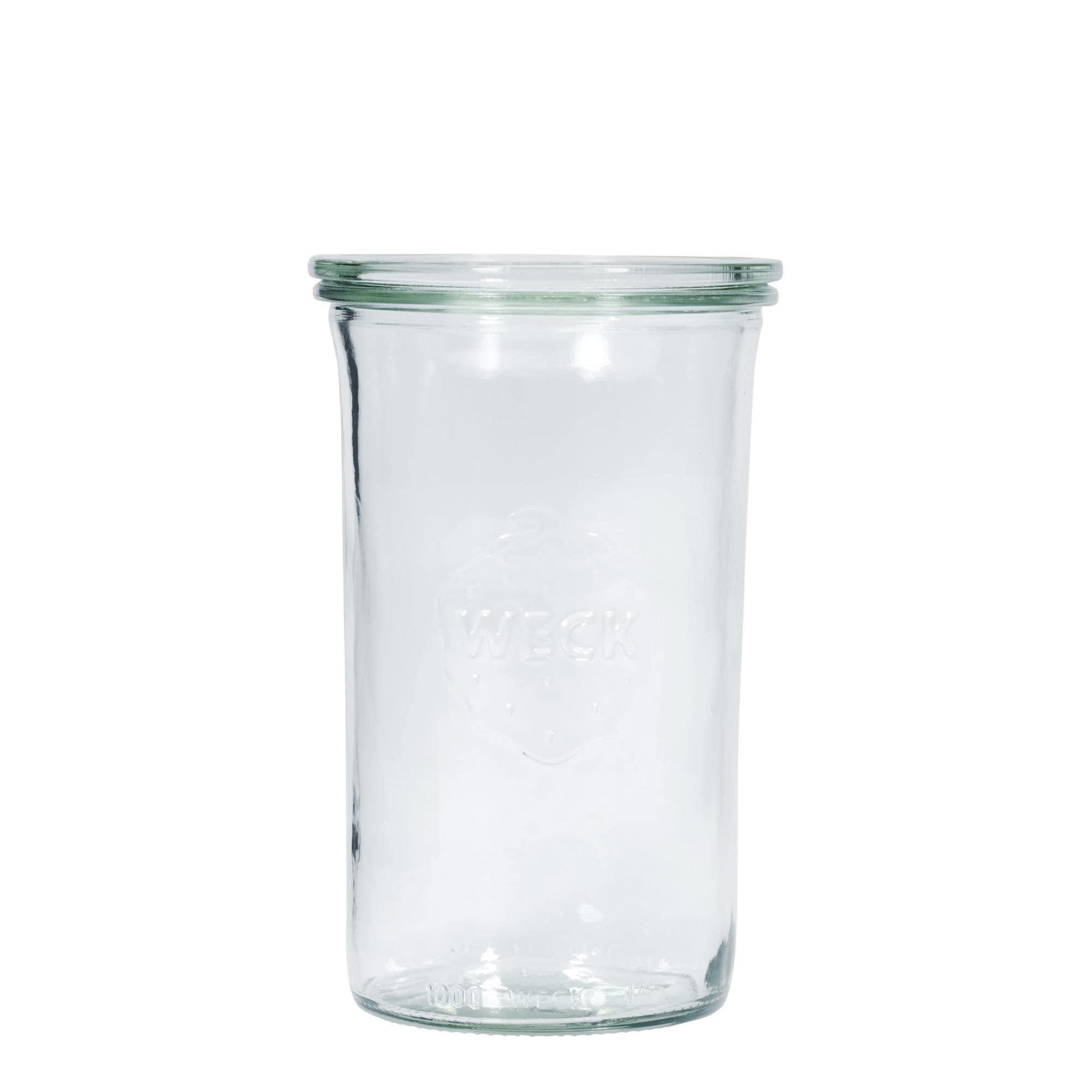 1.000 ml WECK-omvalglas #, opening: ronde rand