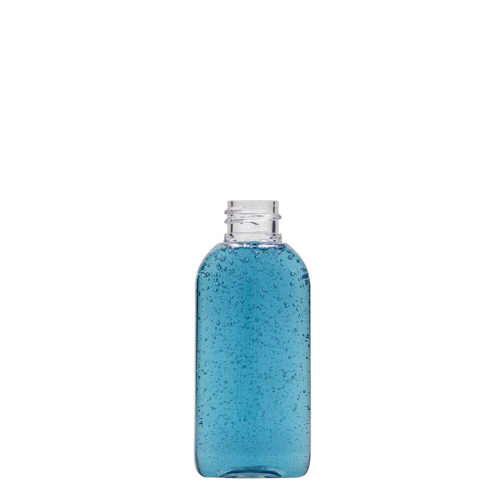 50 ml PET-fles 'Iris', ovaal, kunststof, hals: 20/410
