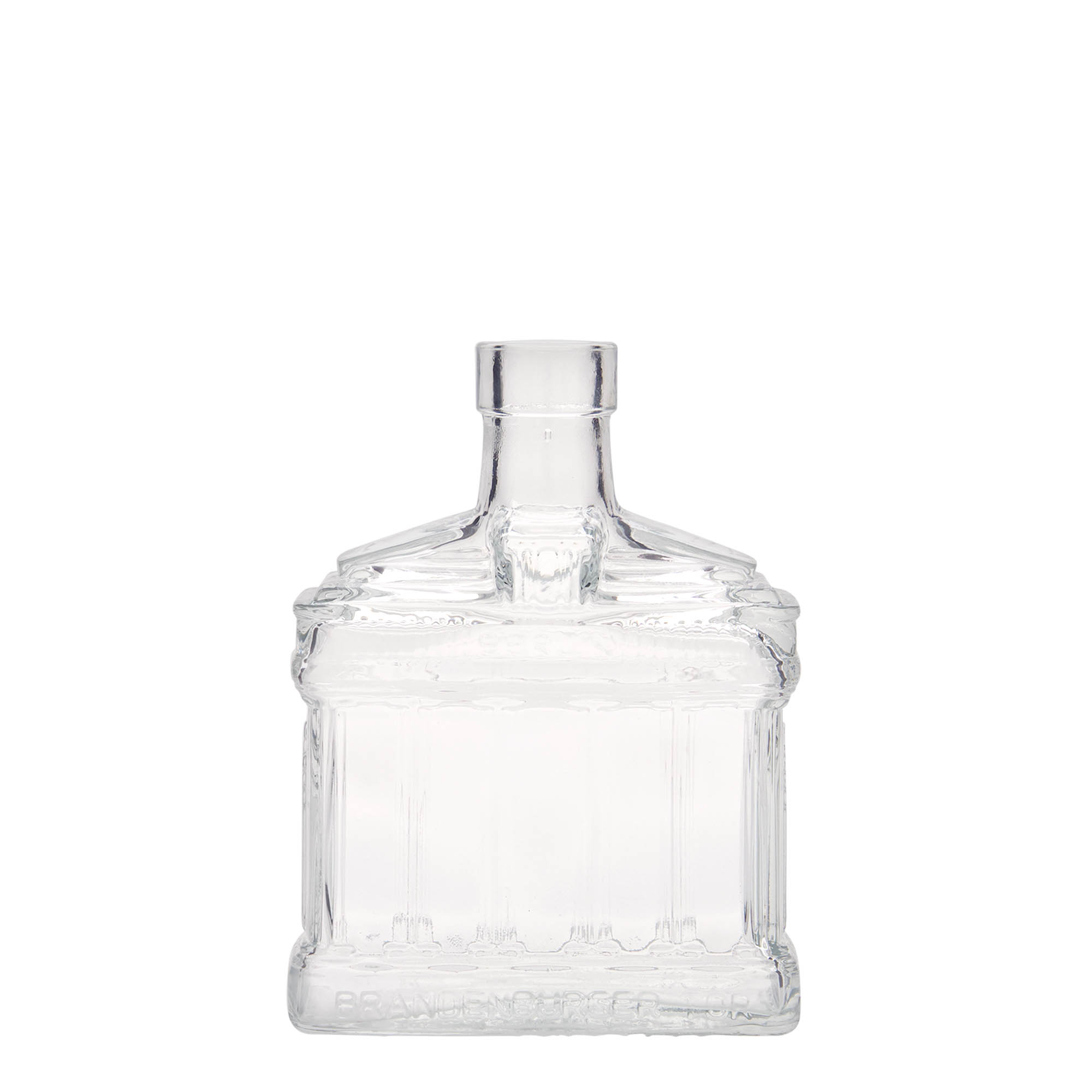 200 ml glazen fles 'Brandenburger Tor', opening: kurk 200 ml glazen fles 'Brandenburger Tor', opening: kurk
