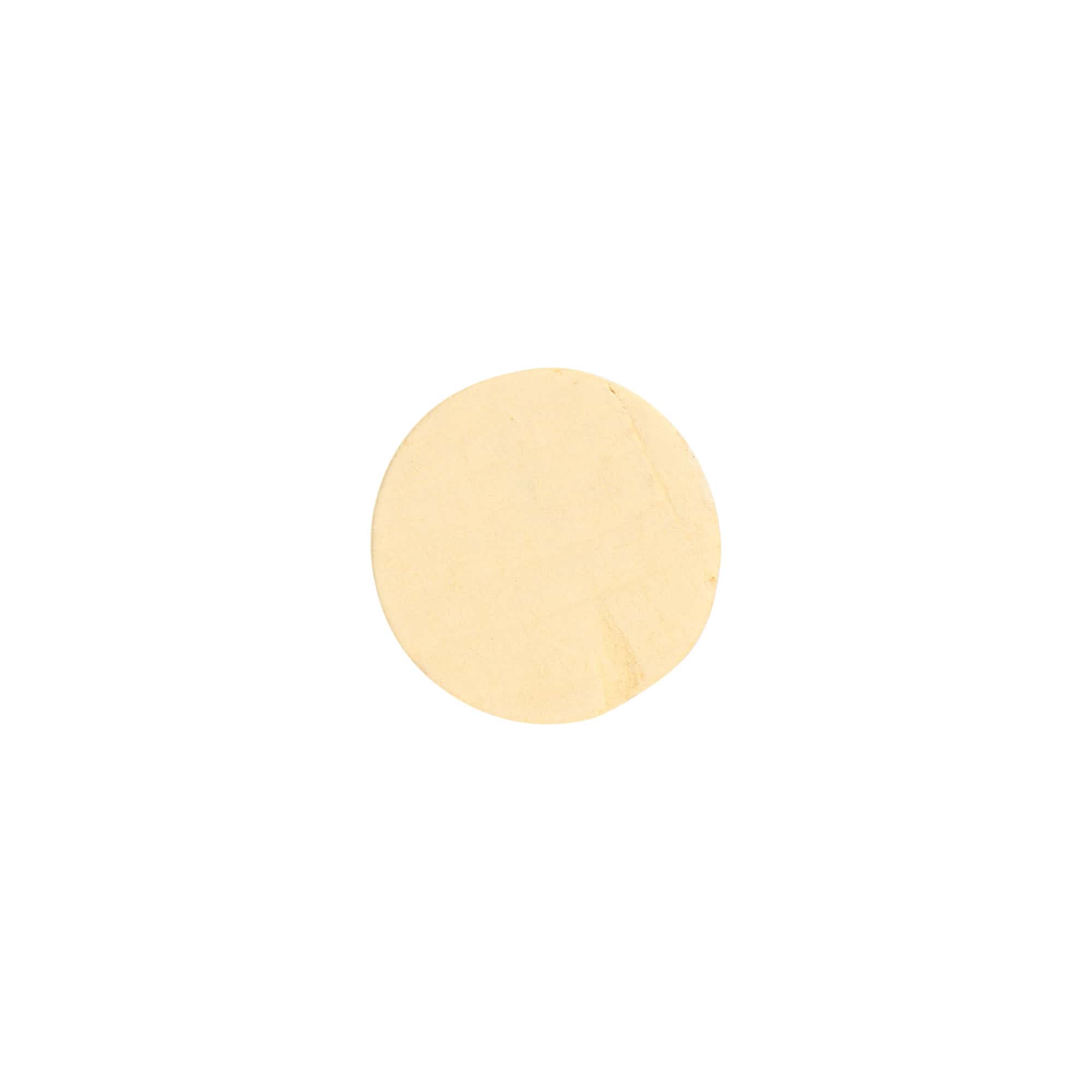 Spitskurk 24-28 x 27, natuurkurk, gebleekt, voor opening: kurk