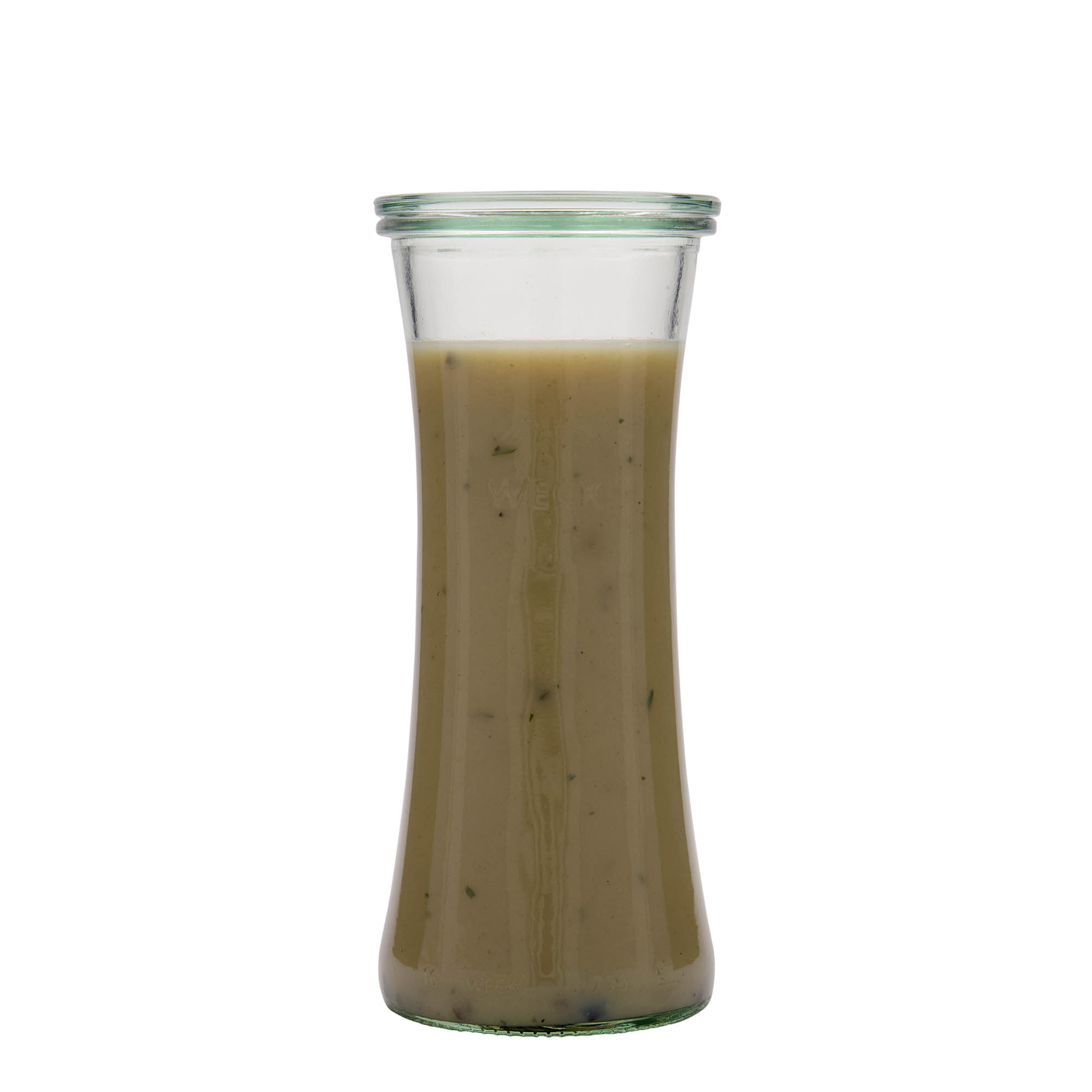 730 ml WECK-delicatessenglas, opening: ronde rand