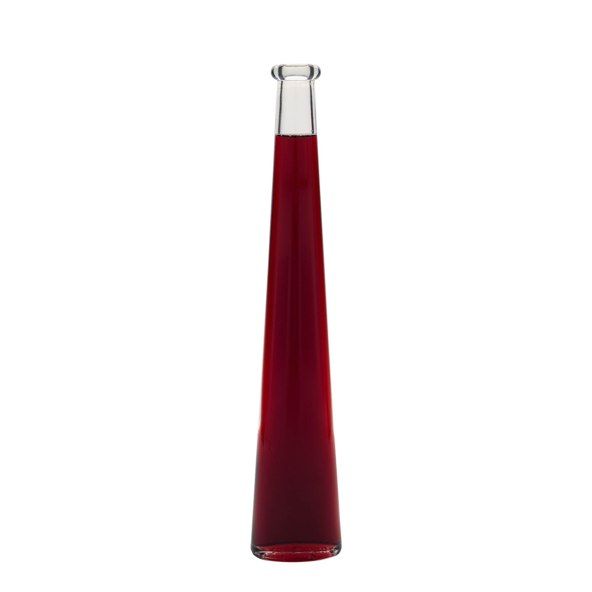 200 ml glazen fles 'Dama Ovale', ovaal, opening: kurk