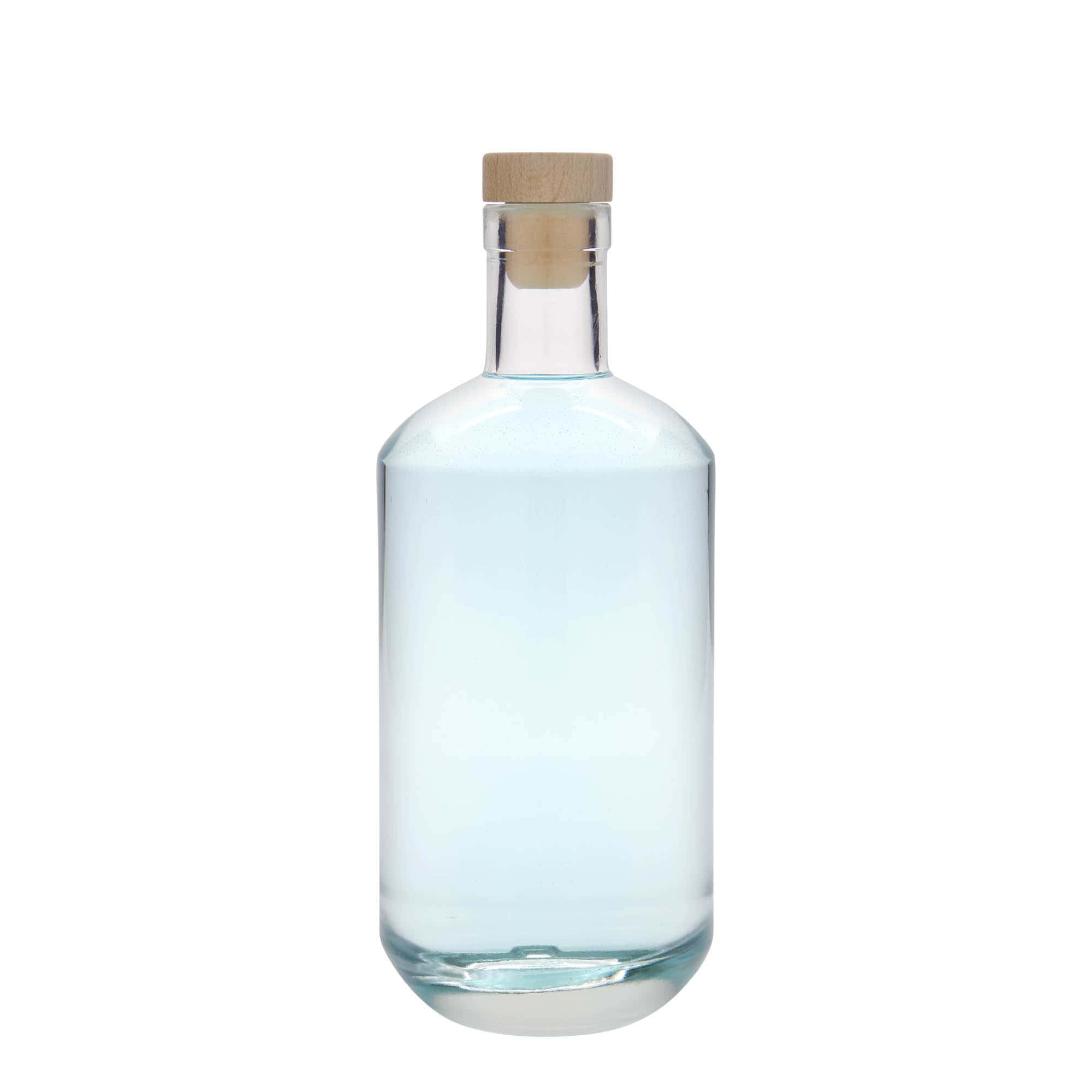 Glazen fles 'Vienna', 700 ml, monding: kurk