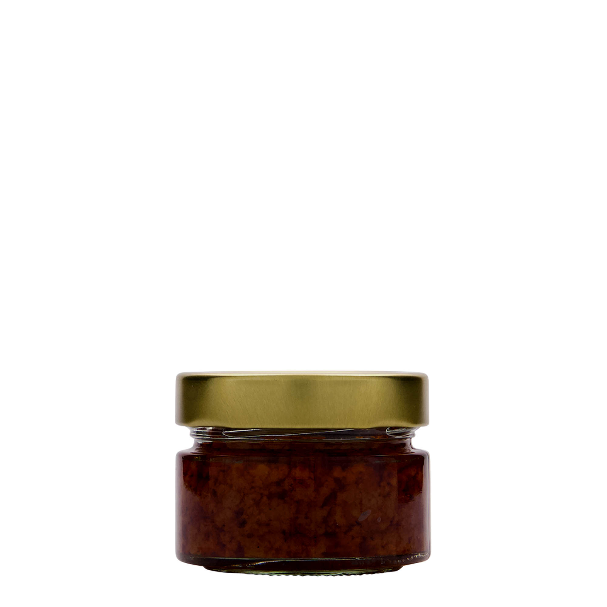 130 ml ronde glas 'Aurora', opening: Deep-Twist-Off (DTO 66)