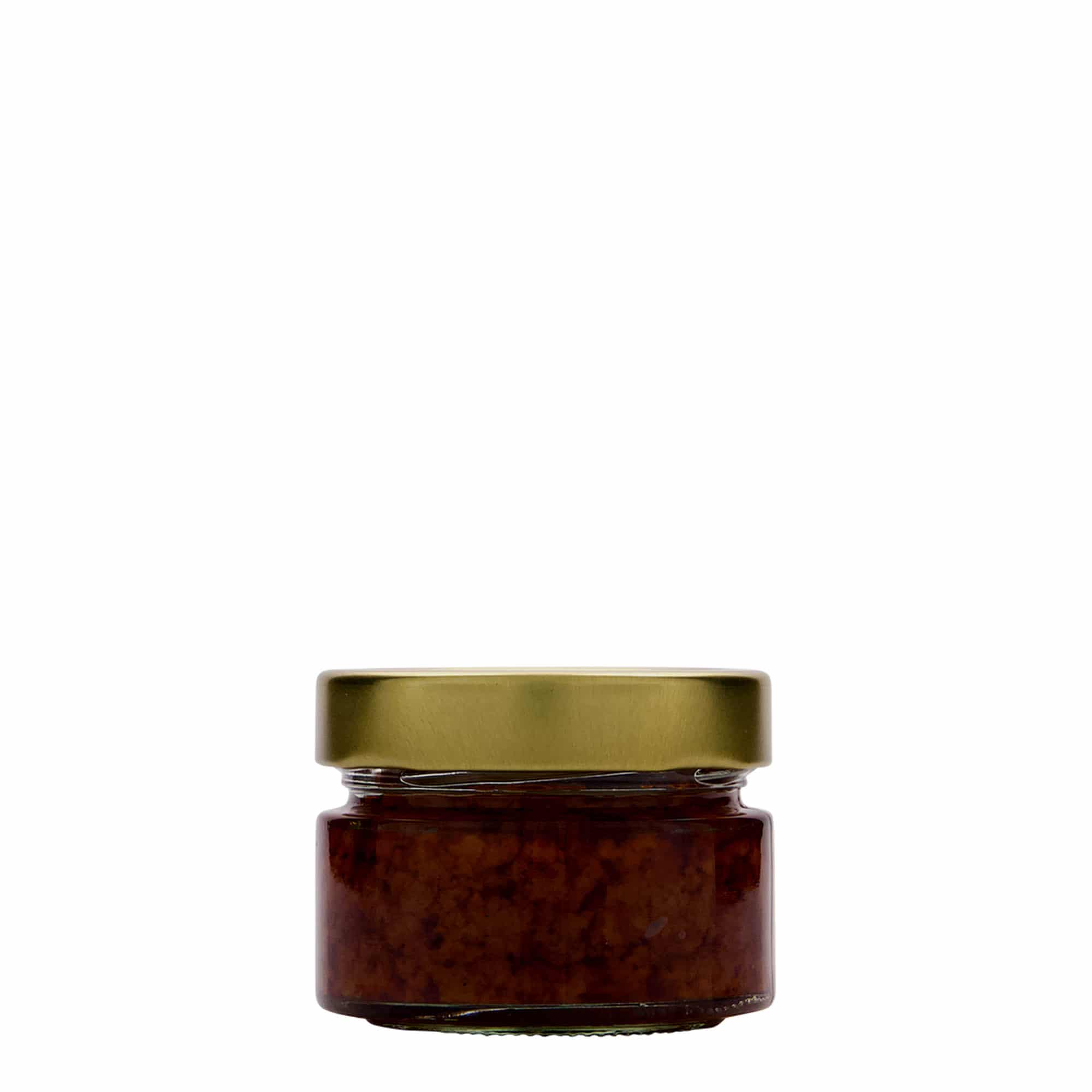 130 ml ronde glas 'Aurora', opening: Deep-Twist-Off (DTO 66)