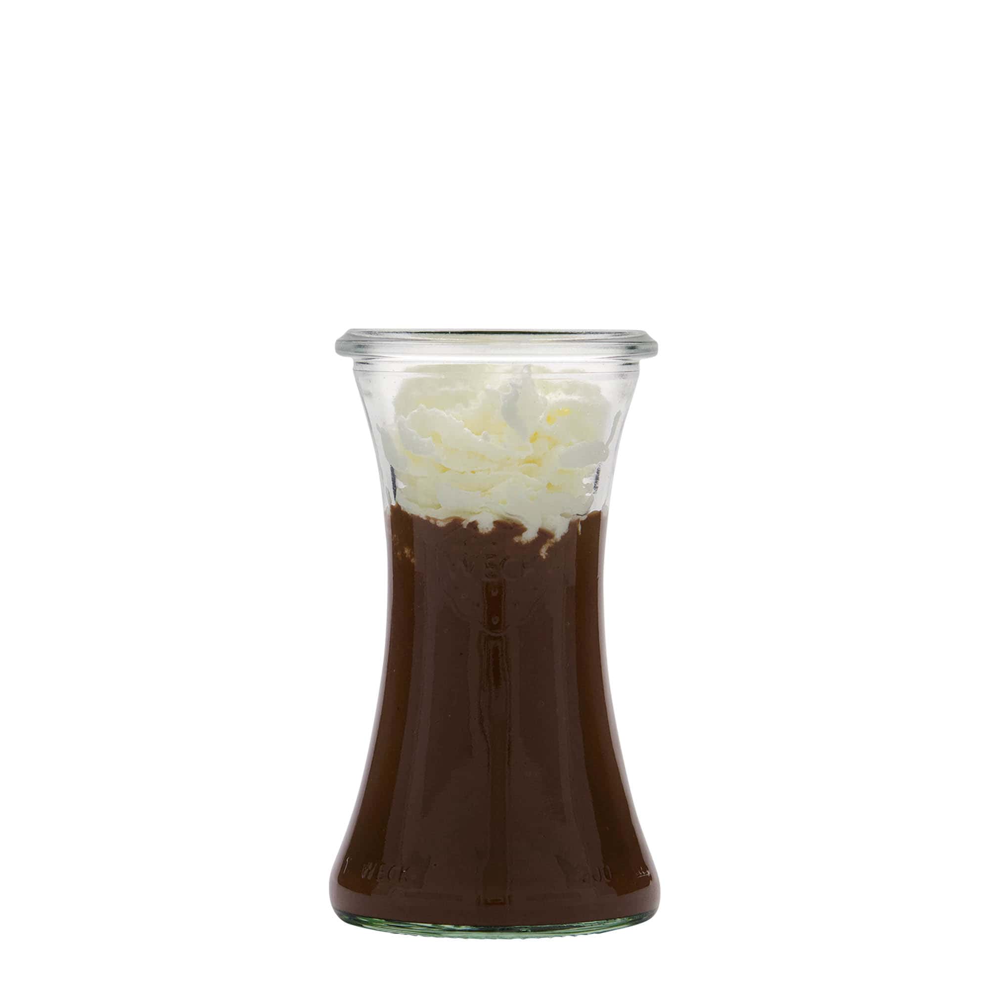 200 ml WECK-delicatessenglas, opening: ronde rand