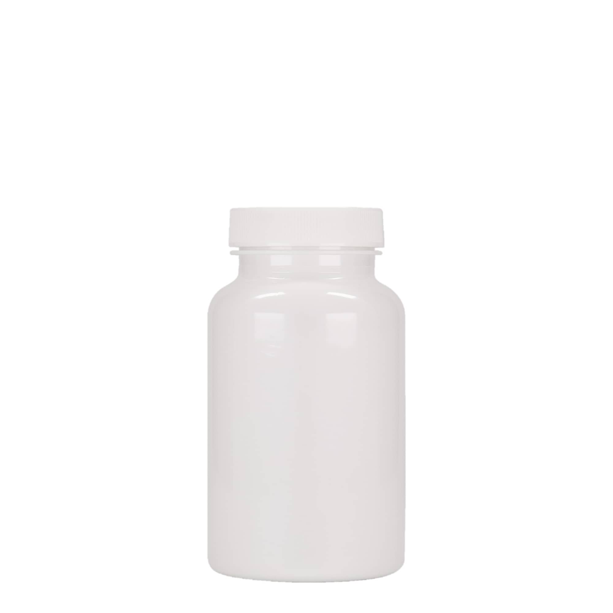 200 ml PET-verpakking, kunststof, wit, hals: 45/400