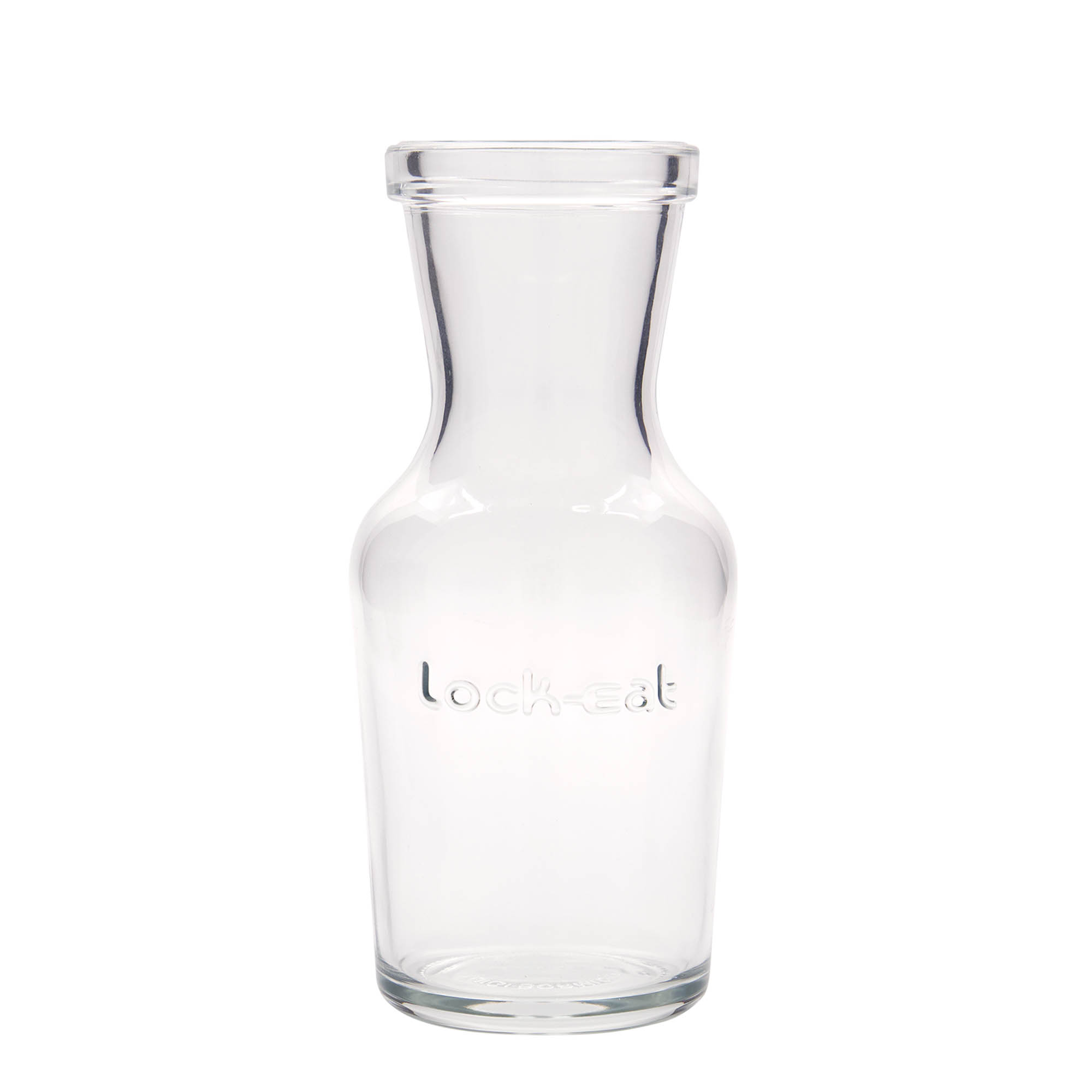 500 ml glazen karaf 'Lock-Eat', tuit: beugelsluiting