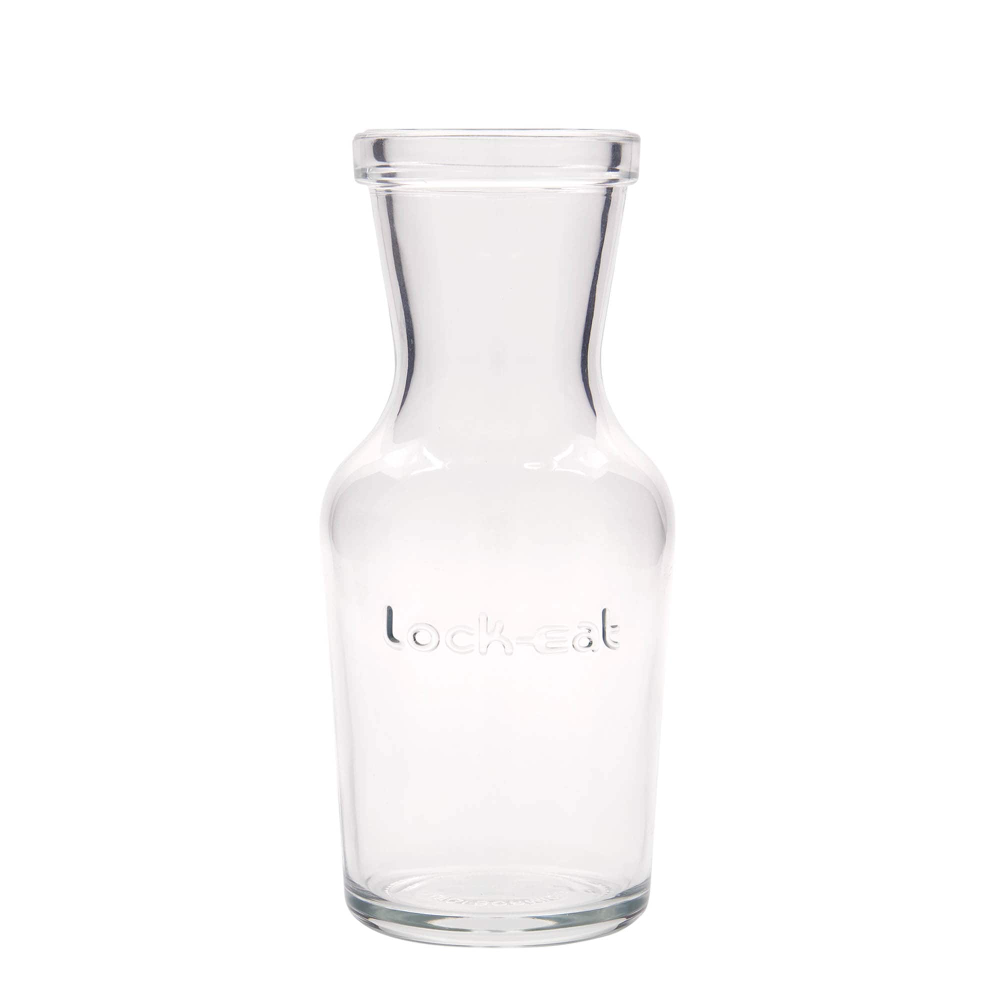 500 ml glazen karaf 'Lock-Eat', tuit: beugelsluiting