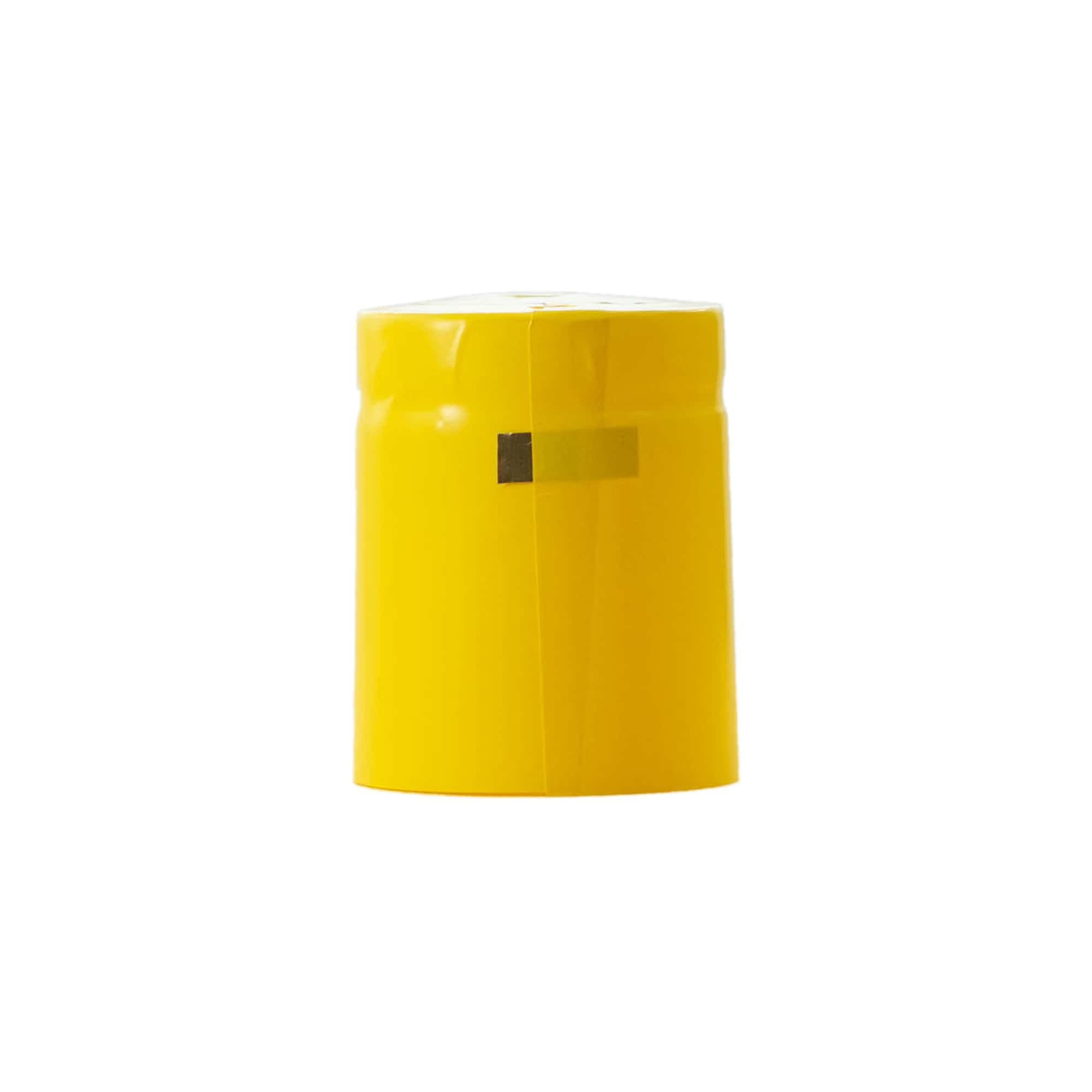 Krimpkous 32x41, PVC-kunststof, geel