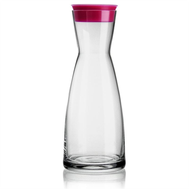 Karaf 'Ypsilon', 1000 ml, glas, roze