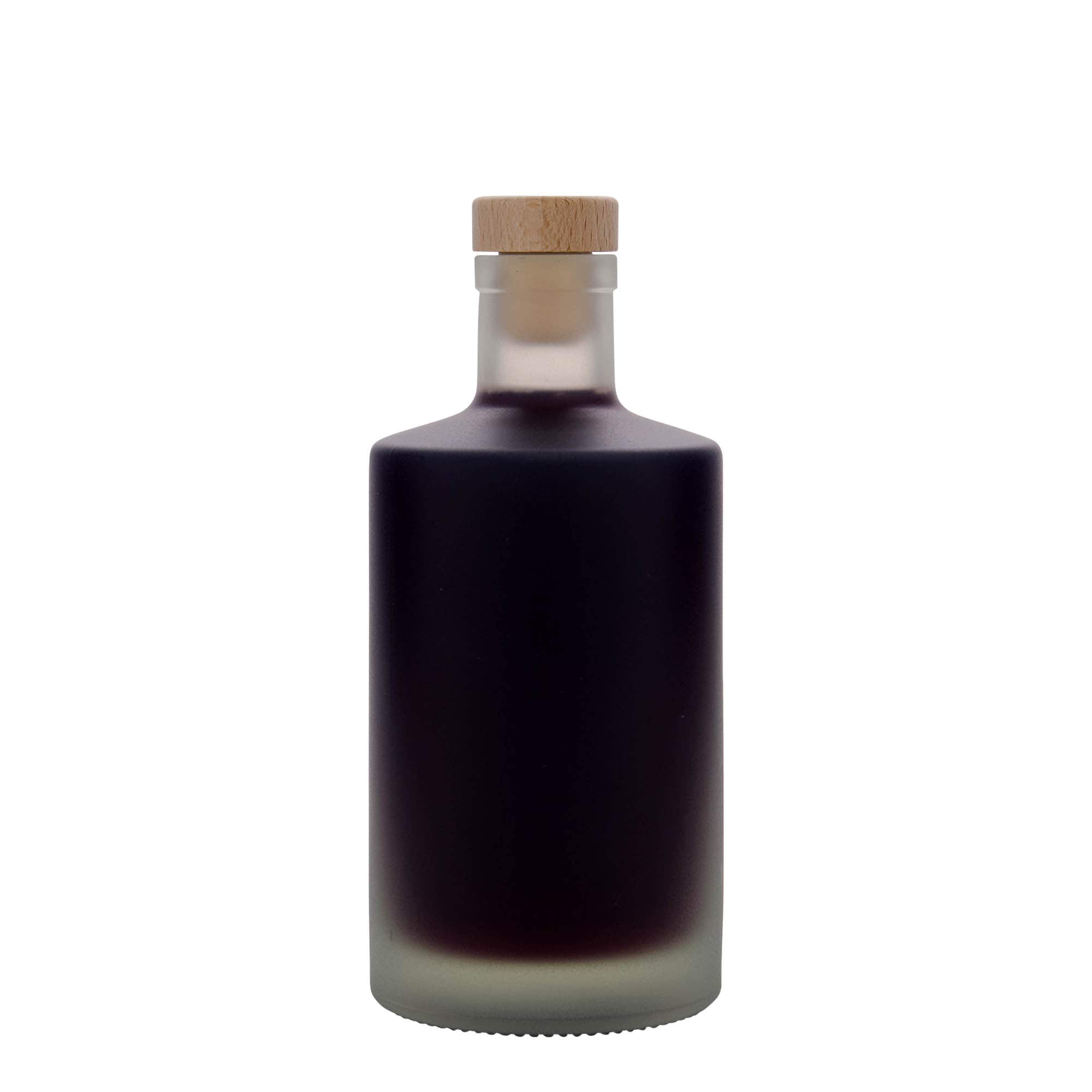 500 ml glazen fles 'Caroline', geijsd, hals: kurk