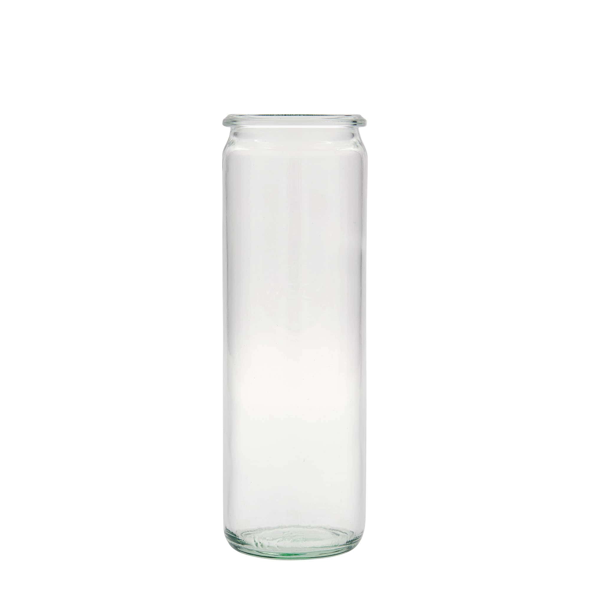 Cilindrische WECK-pot, 600 ml, monding: ronde rand