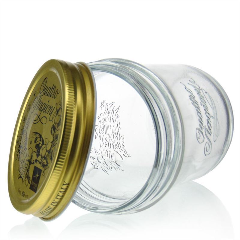 320 ml omvalpot 'Quattro Stagioni', opening: schroefdop 320 ml omvalpot 'Quattro Stagioni', opening: schroefdop