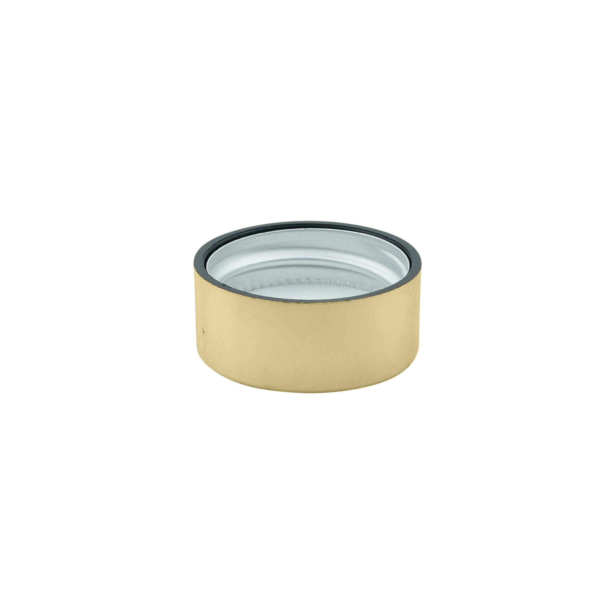 Schroefdop, ABS-kunststof, goud, voor mondstuk: GPI 28/400