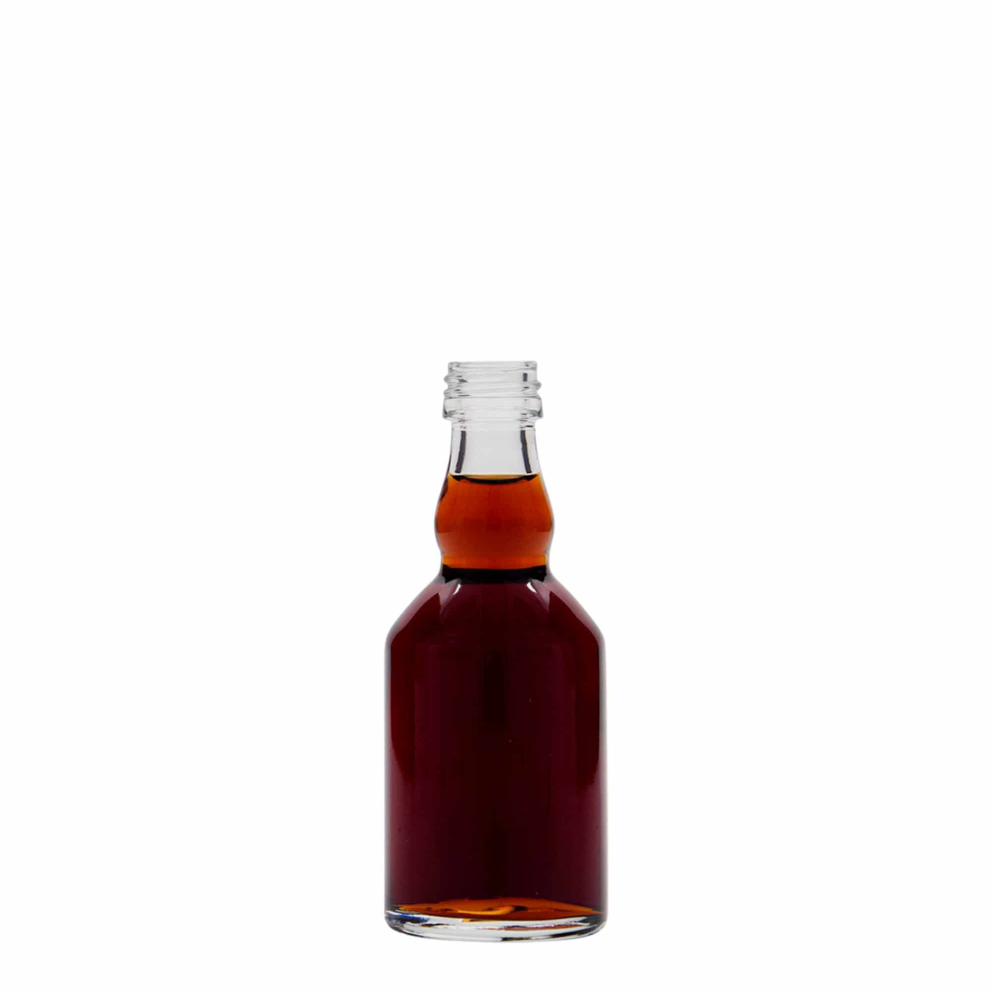 50 ml glazen fles 'Georgio', opening: PP 18 50 ml glazen fles 'Georgio', opening: PP 18