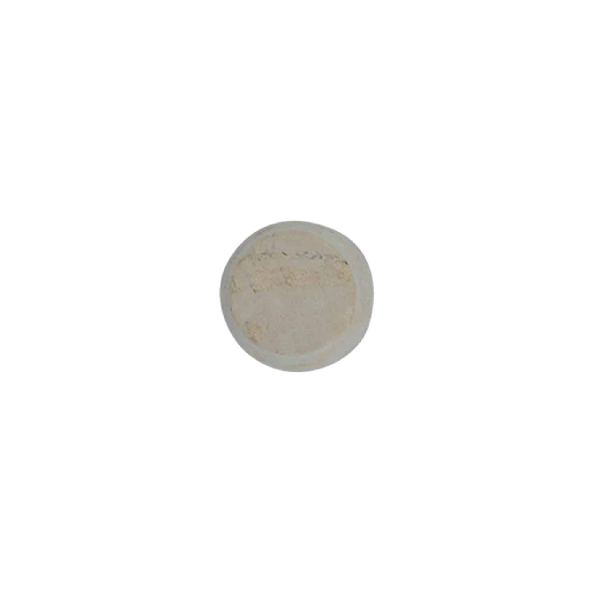 Spitskurk 17-21 x 33, perskurk, beige, voor opening: kurk