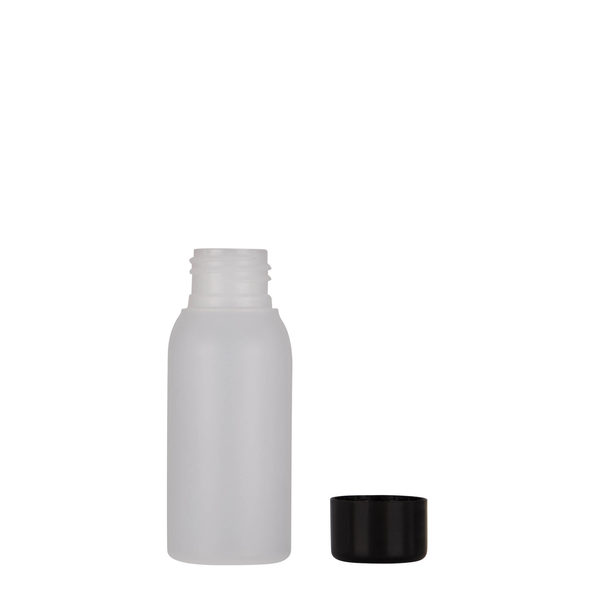 50 ml kunststoffles 'Tuffy', HDPE, natuur, hals: 24/410